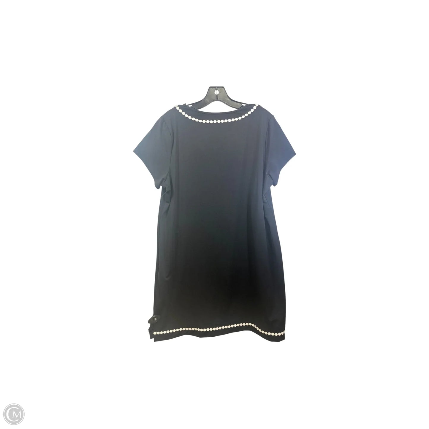 Swimwear Cover-up By Lands End In Black & White, Size: L