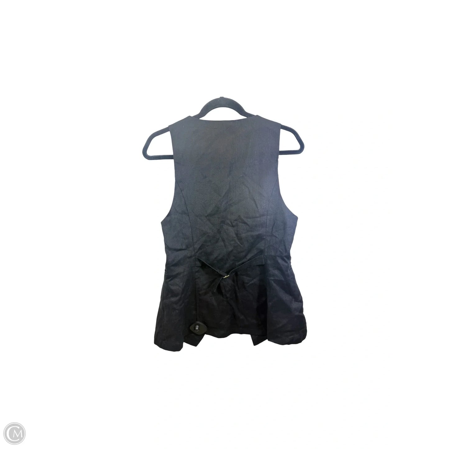 Top Sleeveless By Reformation In Black & Gold, Size: 8