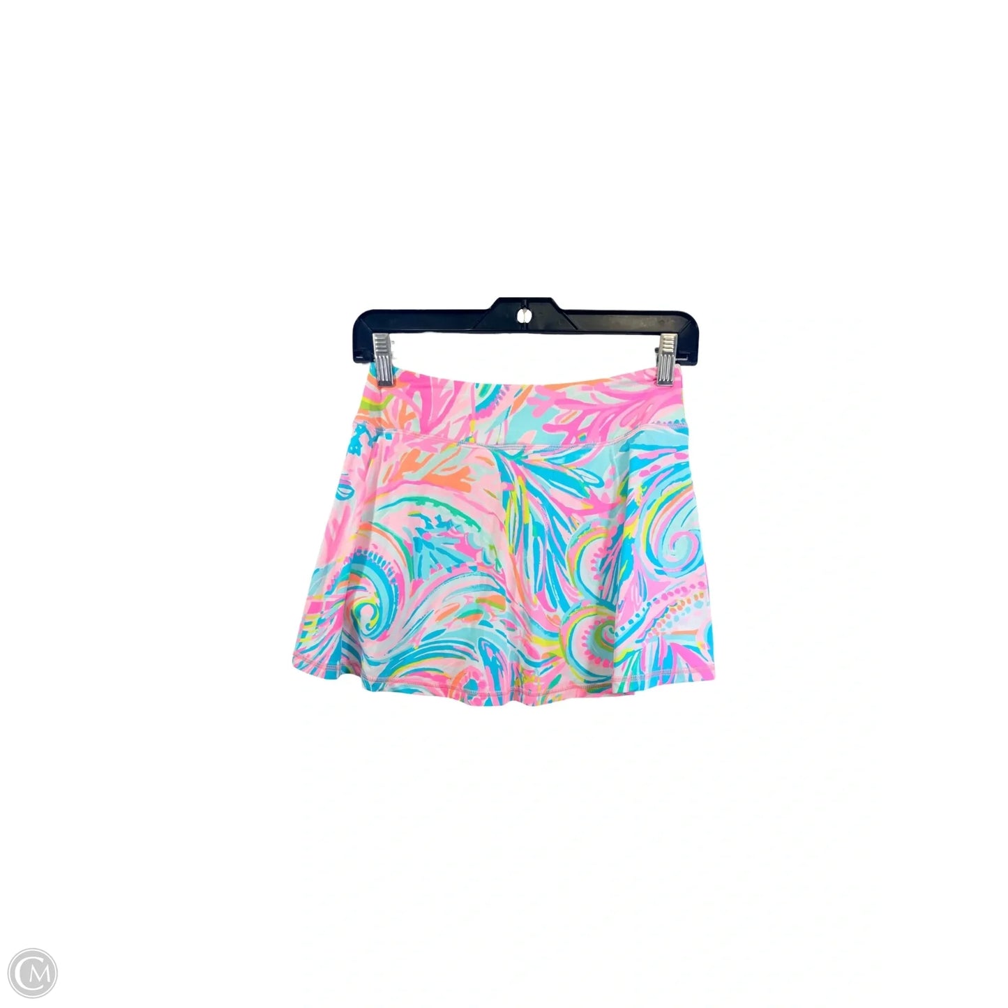 Skort Designer By Lilly Pulitzer In Blue & Pink, Size: Xs