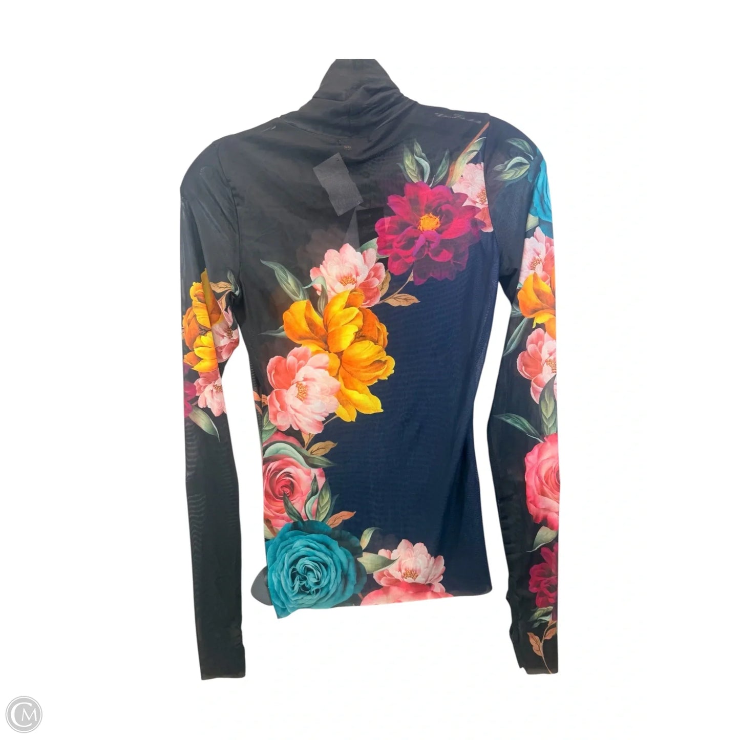 Top Long Sleeve By Afrm In Floral Print, Size: S