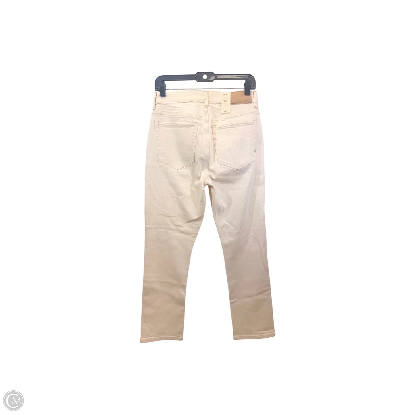 Jeans Straight By Ae77 In Tan, Size: 4