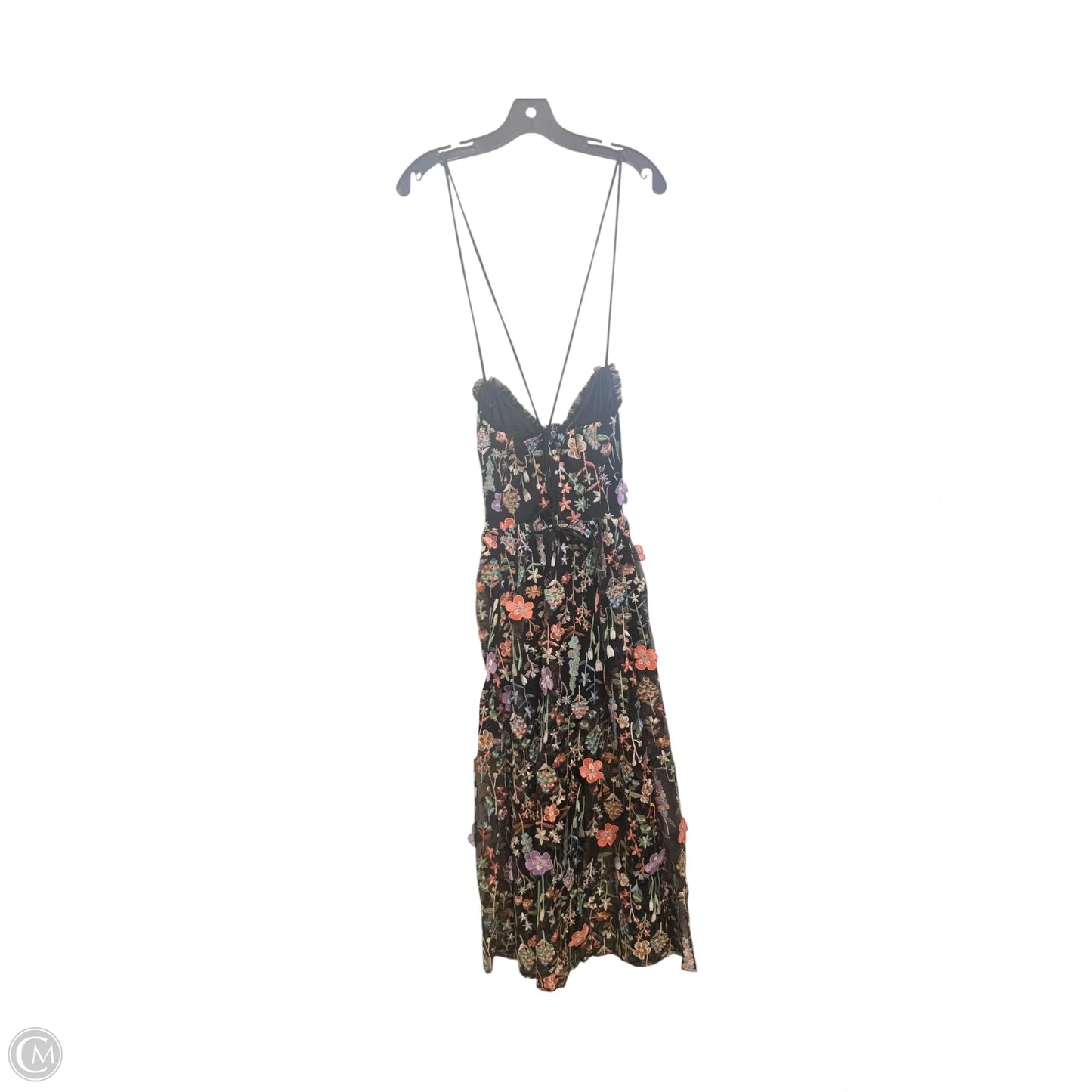 Dress Party Long By Lulus In Floral Print, Size: Xs