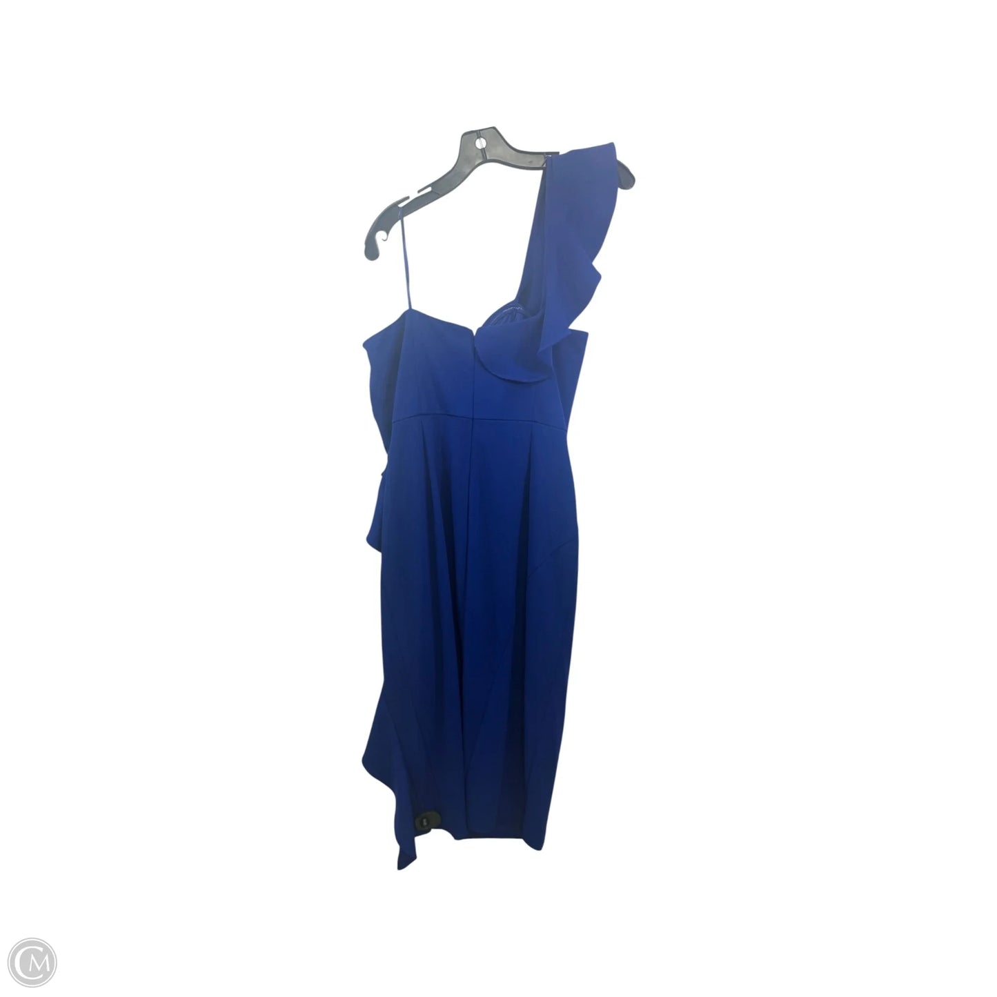 Dress Party Midi By Adrianna Papell In Blue, Size: L