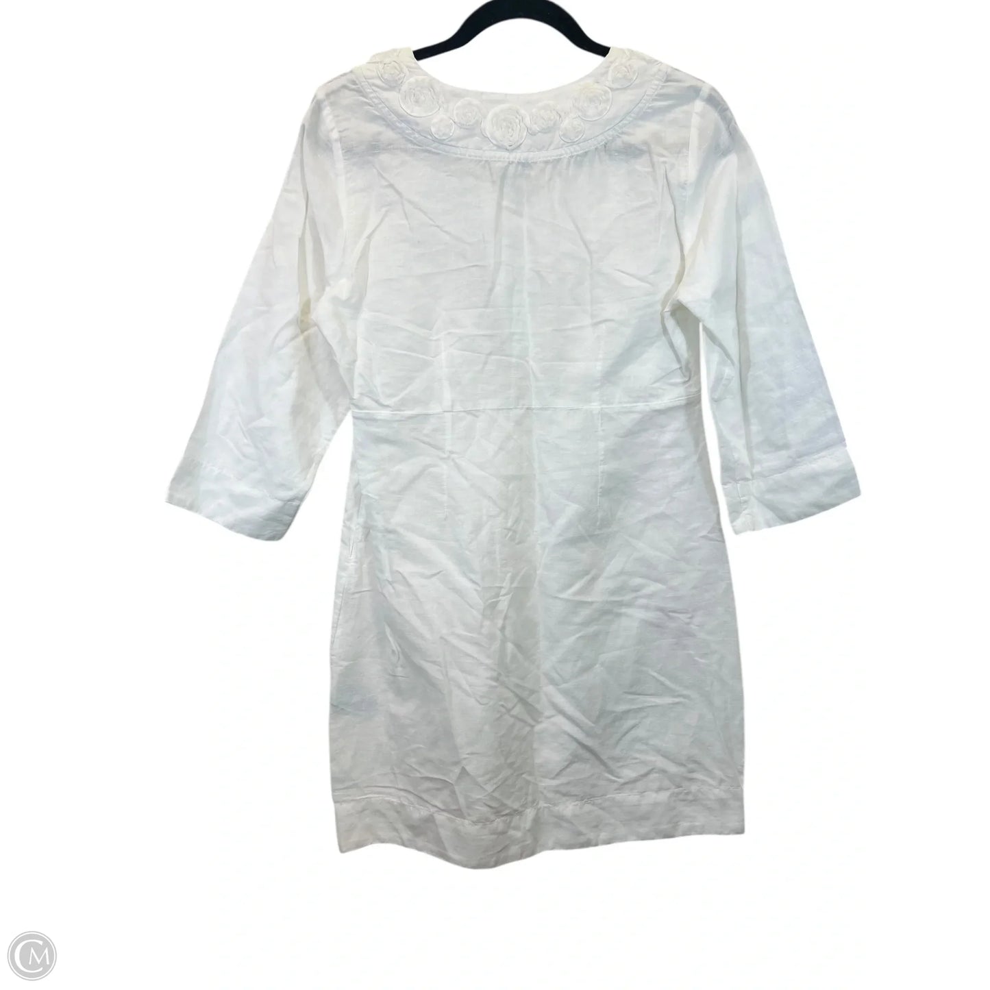 Dress Designer By Boden In White, Size: 6