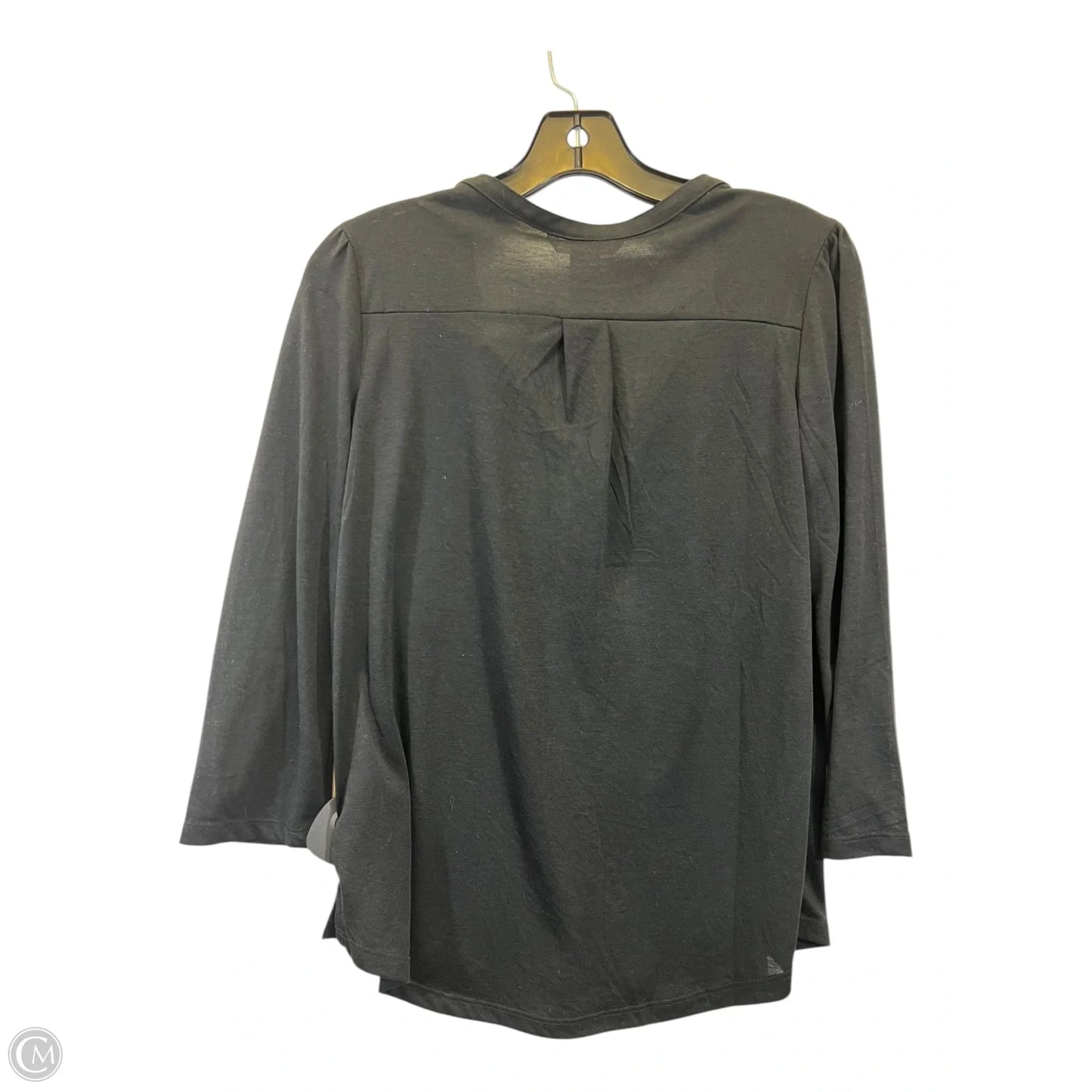 Top Long Sleeve Basic By H&m In Black, Size: Xs