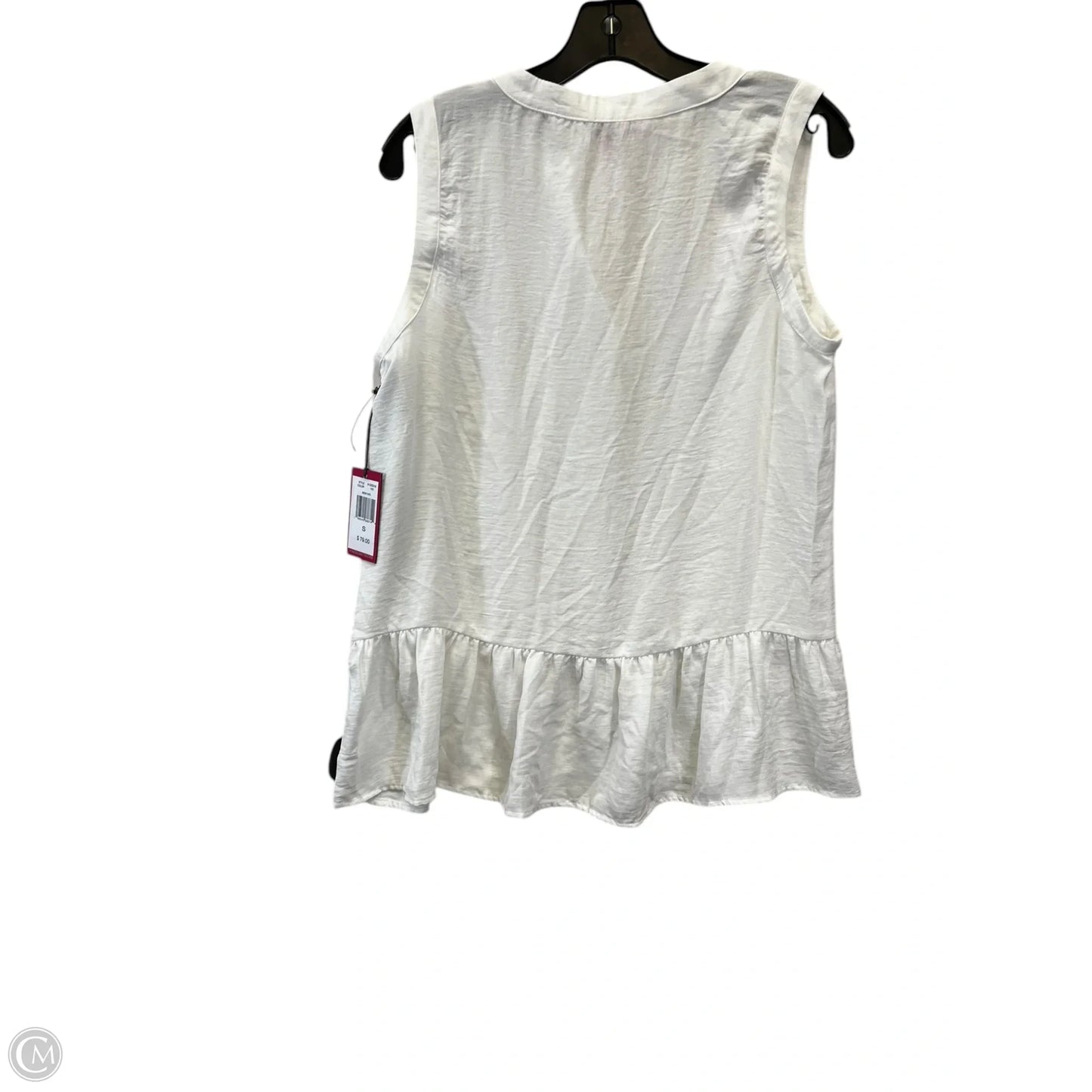 Top Sleeveless By Vince Camuto In White, Size: S