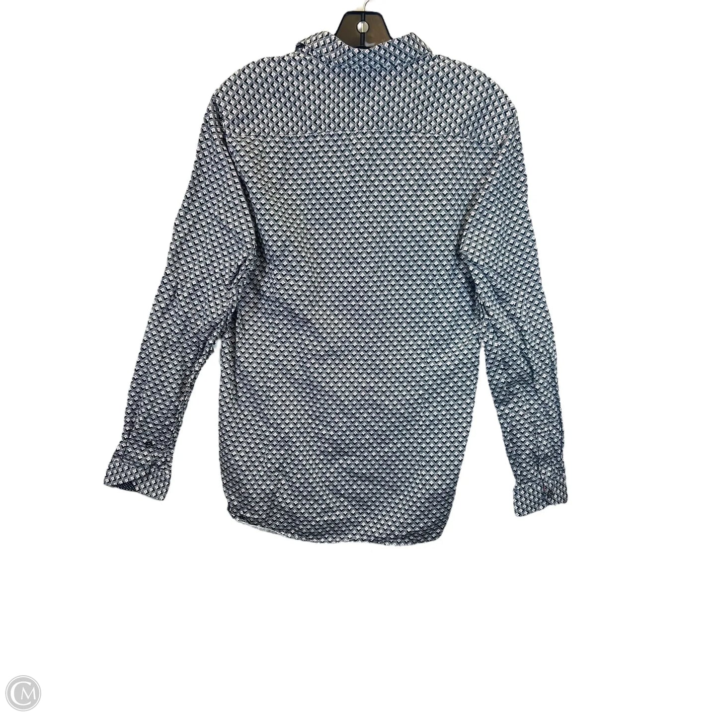 Top Long Sleeve Designer By Ted Baker In Polkadot Pattern, Size: S