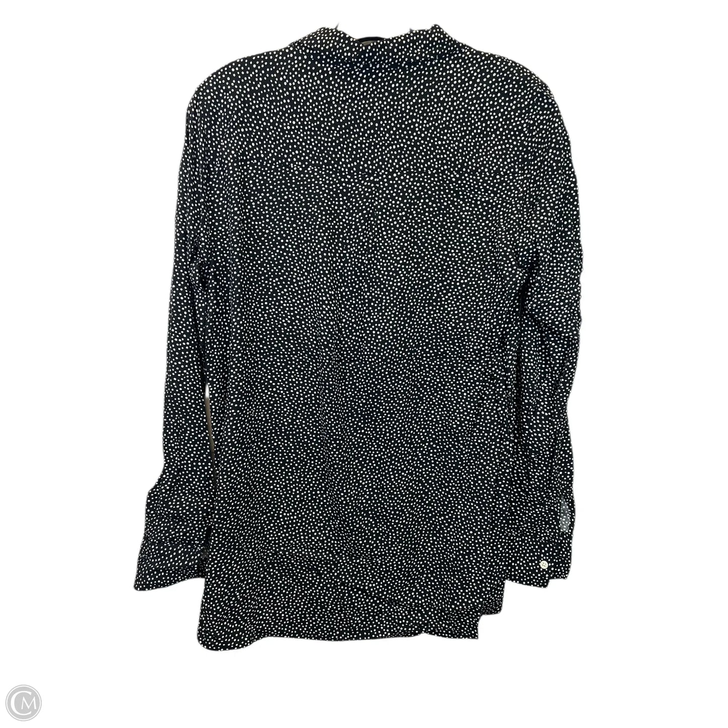 Top Long Sleeve By Gap In Black & White, Size: Xs