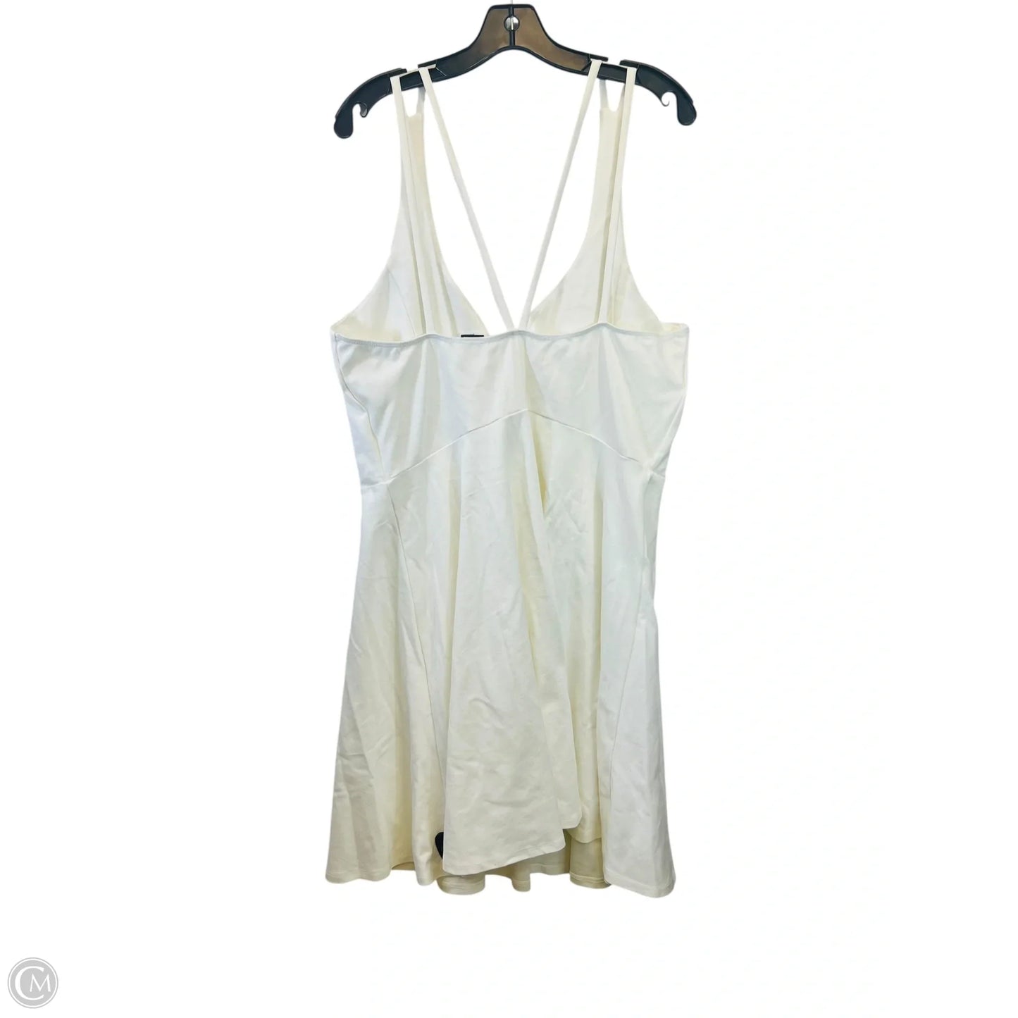 Dress Casual Midi By Cmc In Cream, Size: 3x