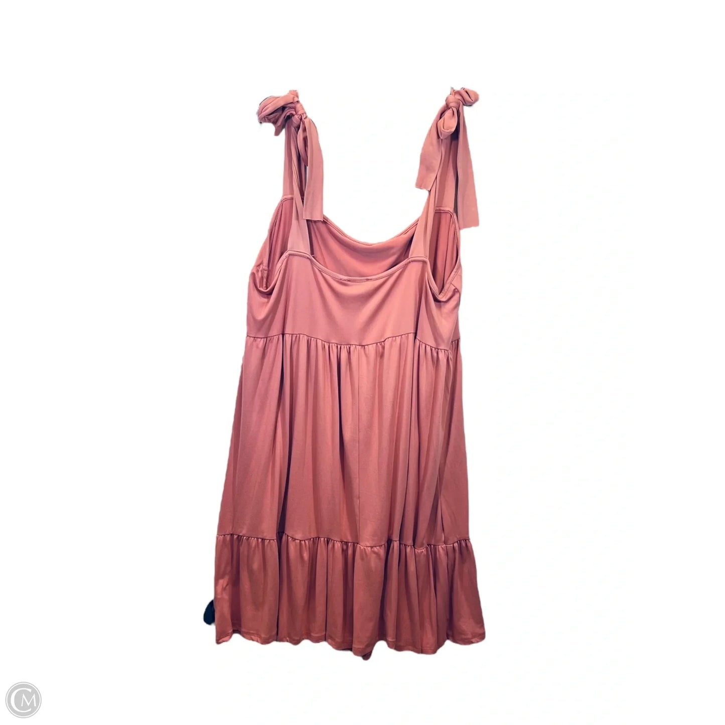 Dress Casual Midi By Cmc In Pink, Size: 3x