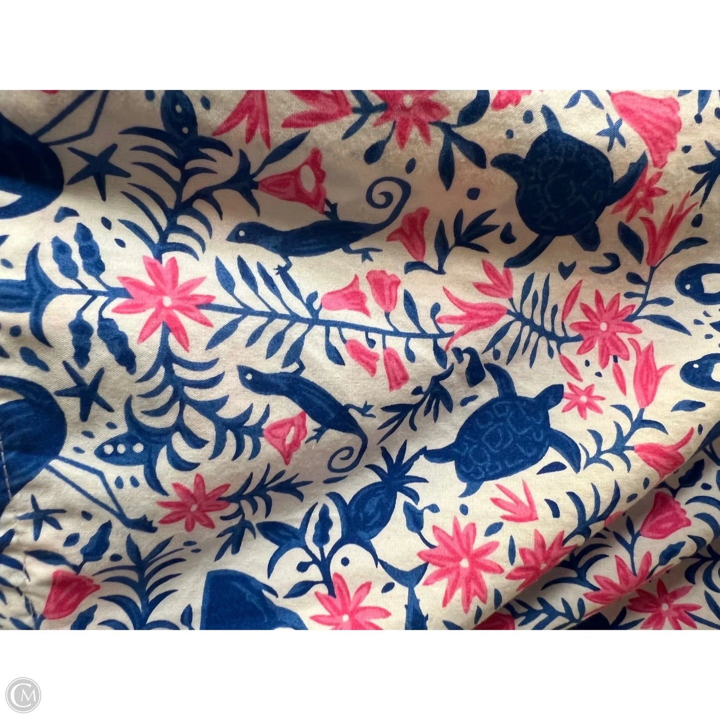 Romper By Vineyard Vines In Blue & Pink, Size: L