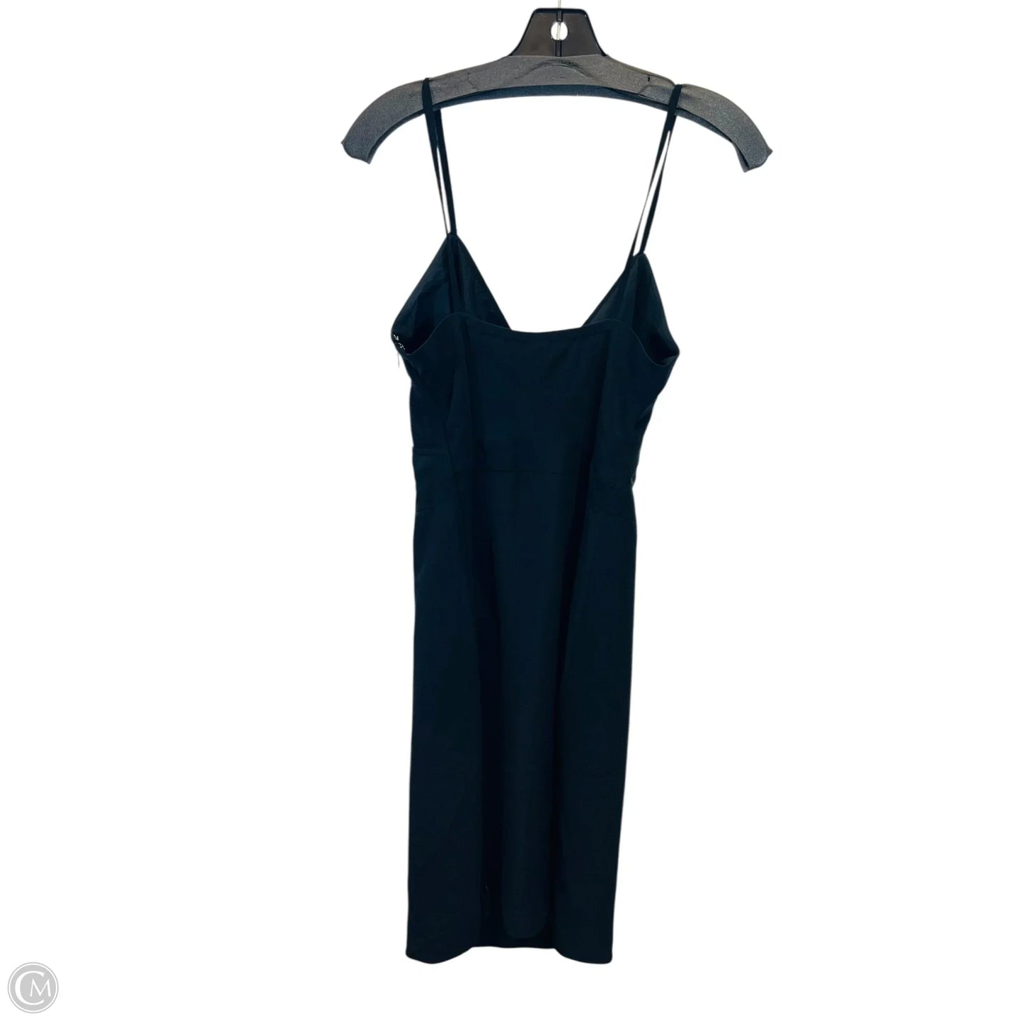 Dress Casual Midi By Banana Republic In Black, Size: M