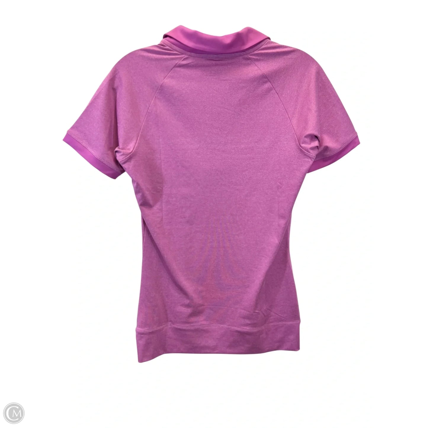 Athletic Top Short Sleeve By Nike Apparel In Pink, Size: Xs