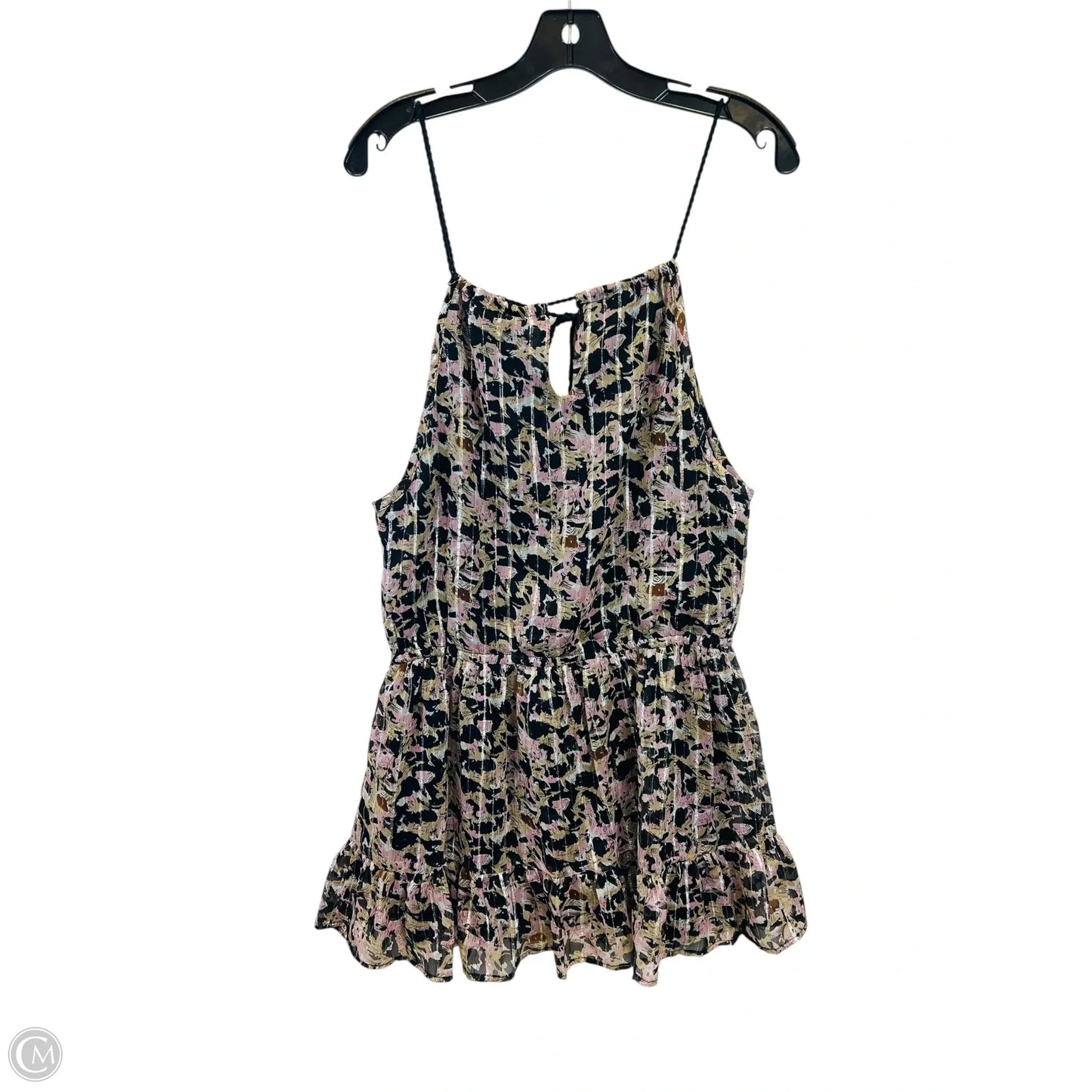 Dress Casual Midi By Raga In Black & Pink, Size: S