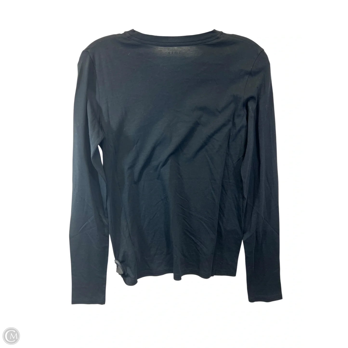 Top Long Sleeve Designer By Vince In Black, Size: S