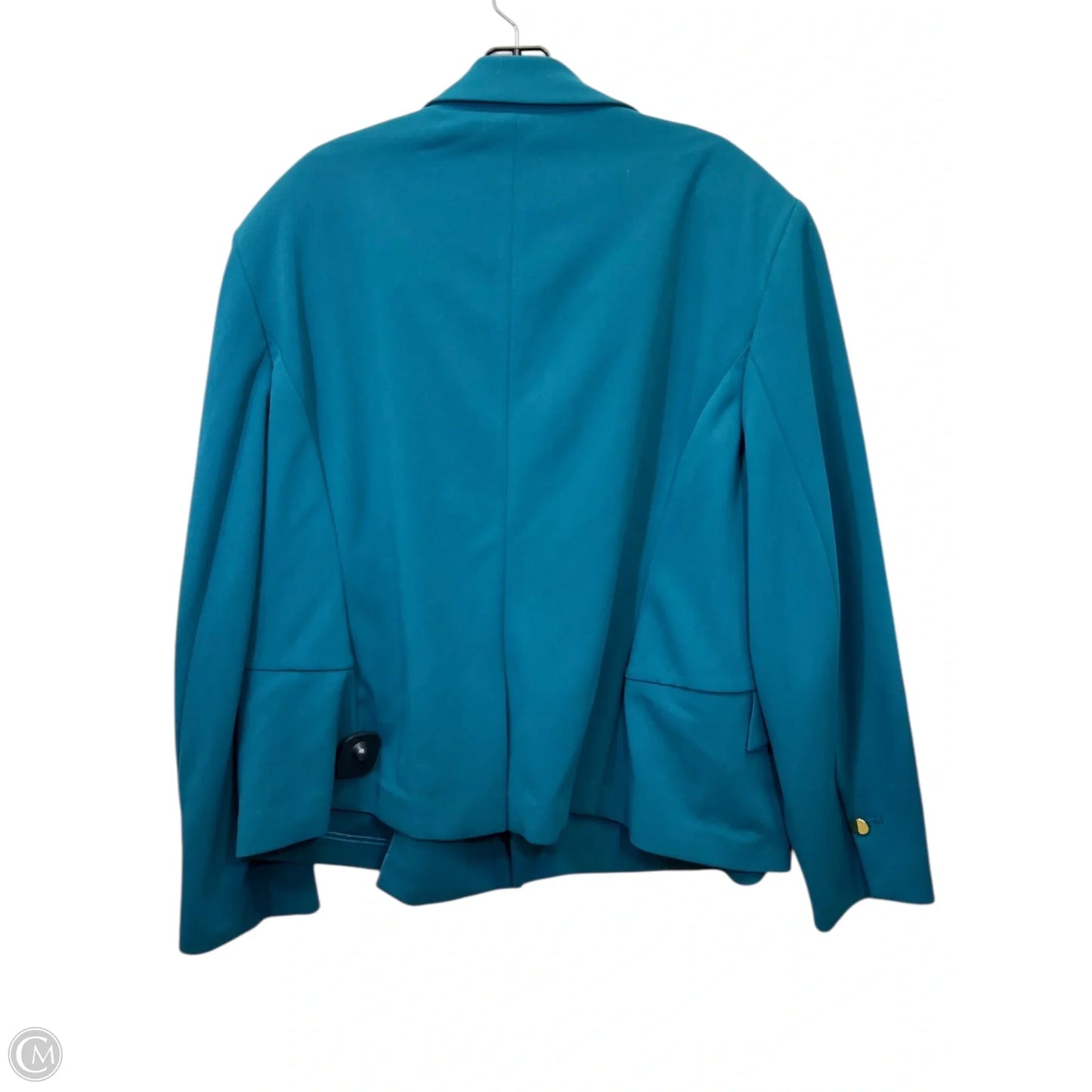 Blazer By Calvin Klein In Teal, Size: 3x