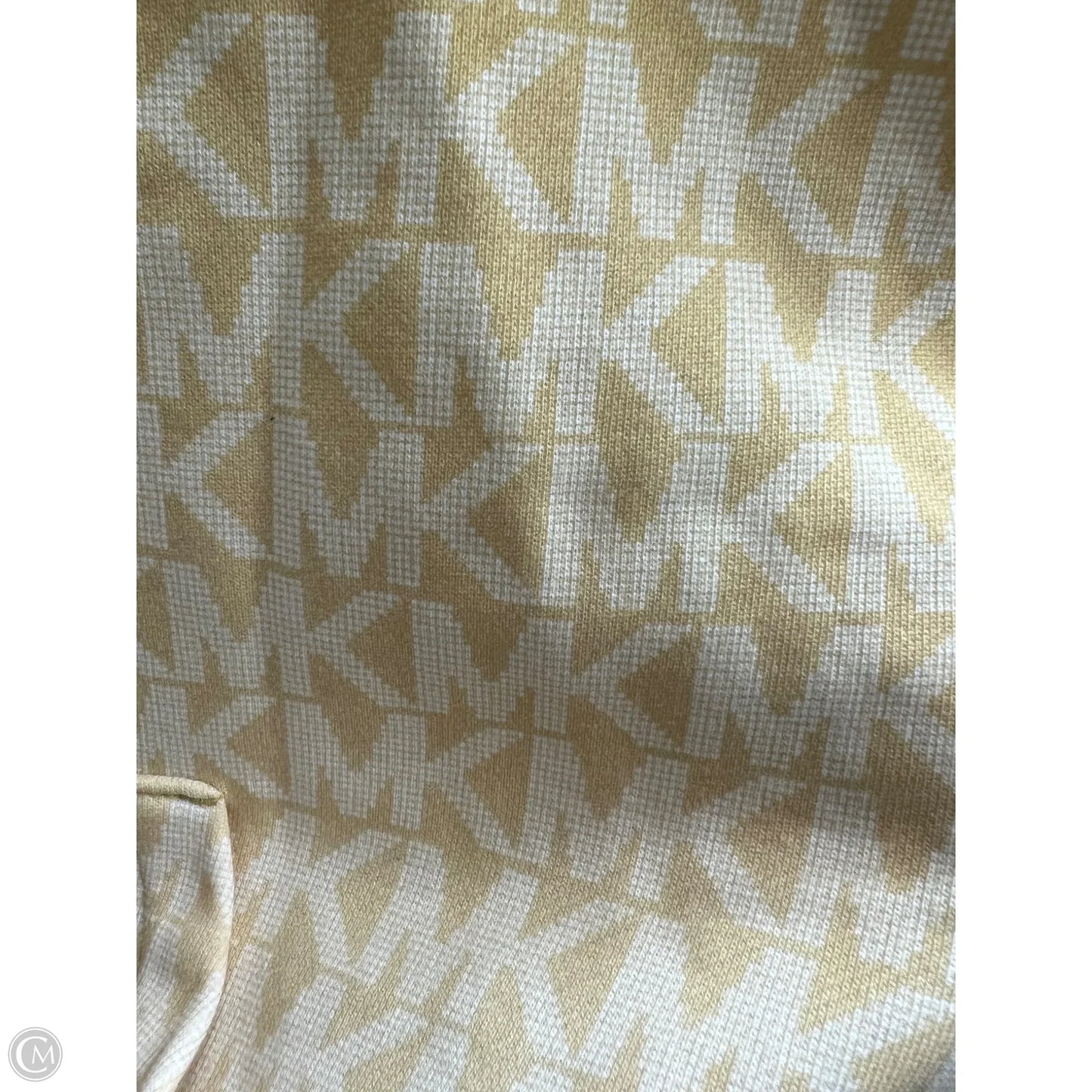 Dress Casual Midi By Michael By Michael Kors In Yellow, Size: Xs