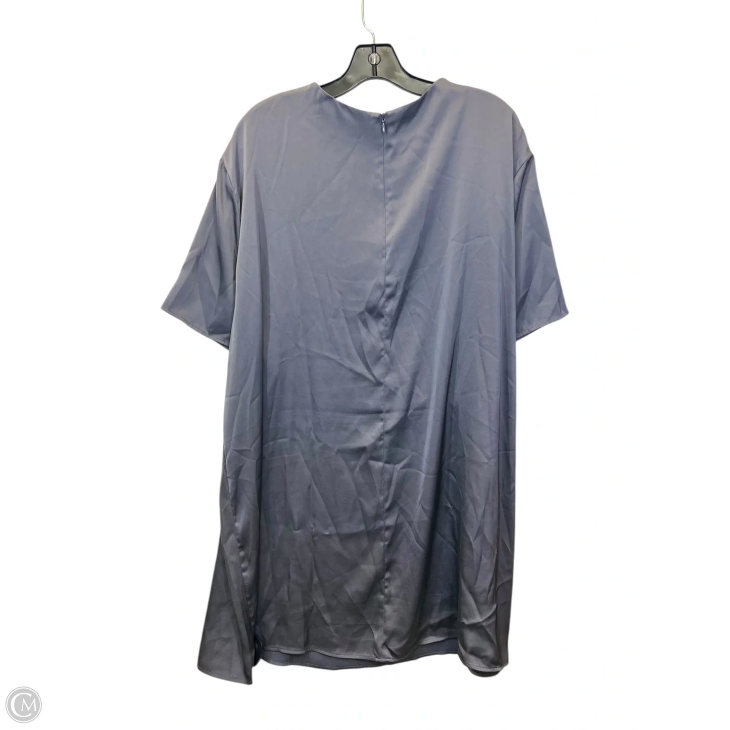 Dress Casual Midi By H&m In Grey, Size: Xxl