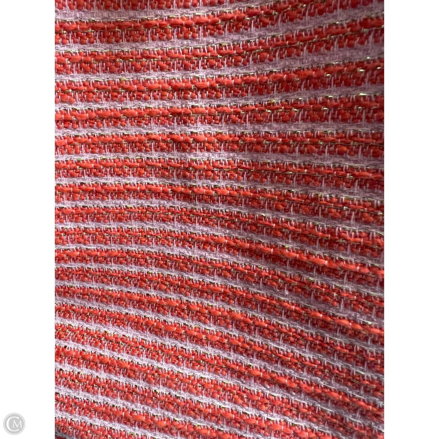 Skirt Designer By Emily McCarthy In Orange & Pink, Size: M