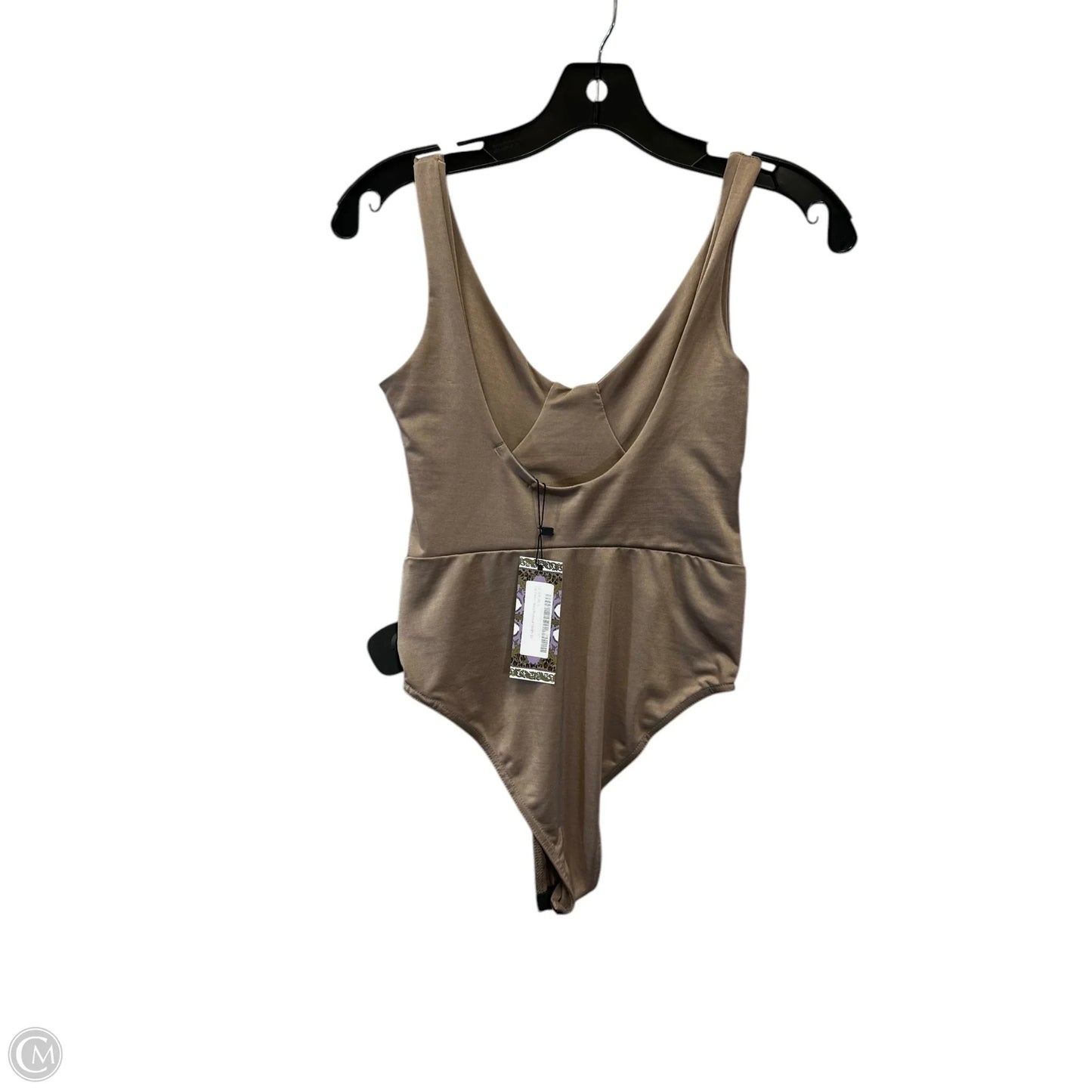 Bodysuit By Boohoo Boutique In Bronze, Size: S