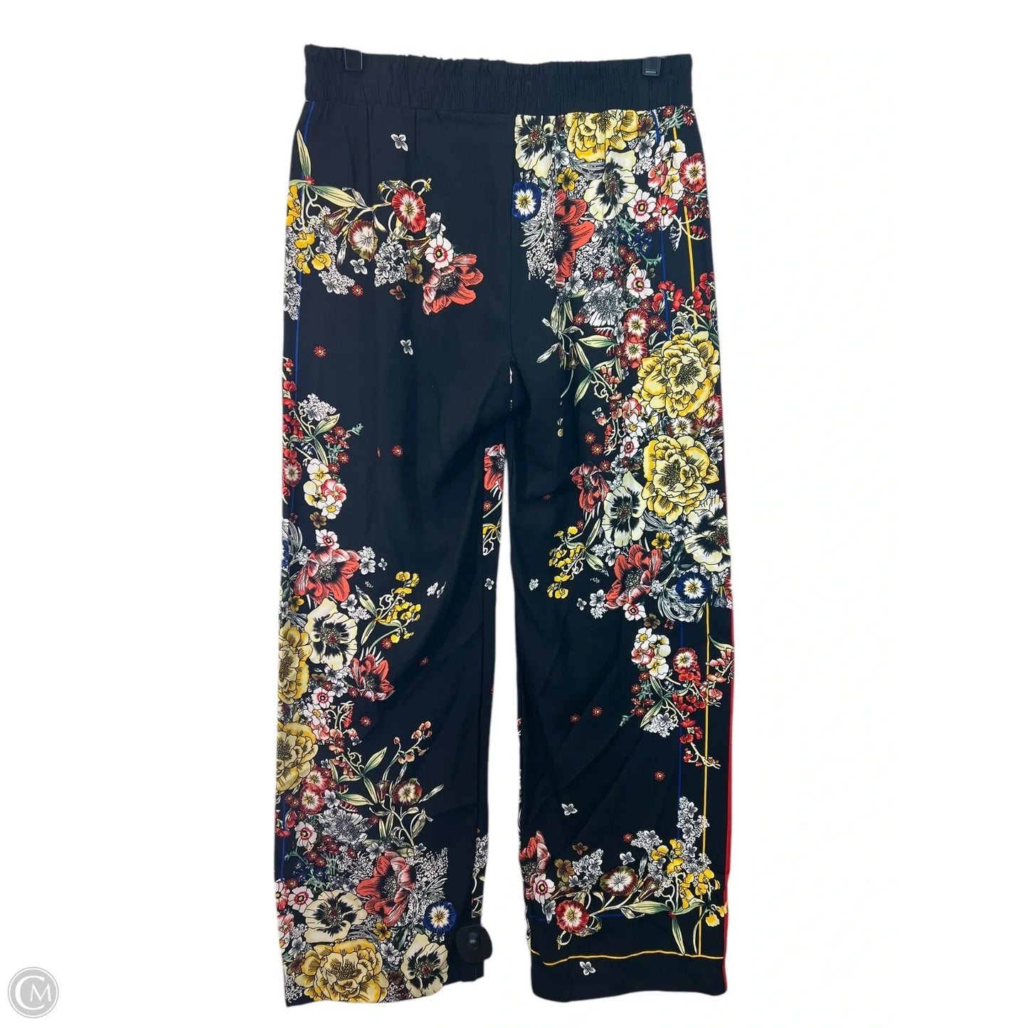 Pants Lounge By Cynthia Rowley In Black & Red, Size: M