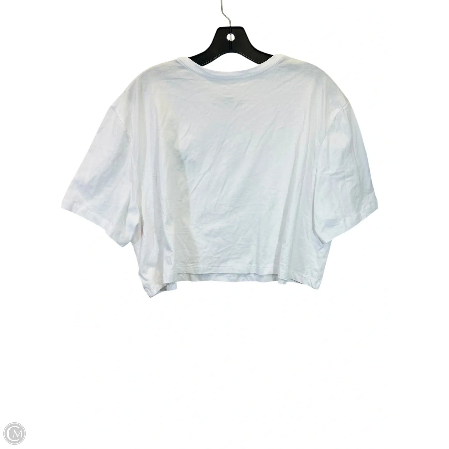Top Short Sleeve Basic By Calvin Klein In White, Size: Xl
