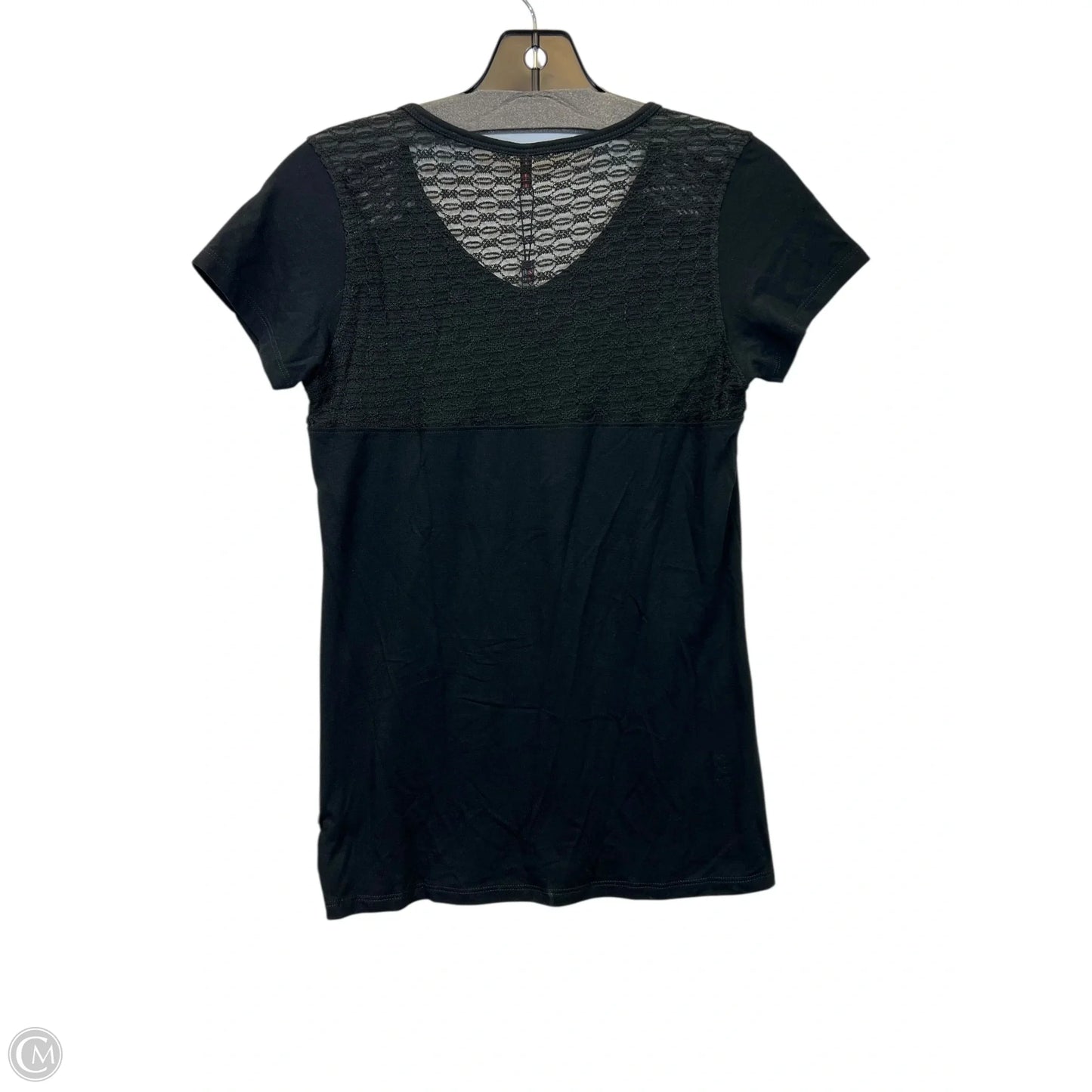 Top Short Sleeve Basic By ¡Ay Güey! In Black & Brown, Size: Xs