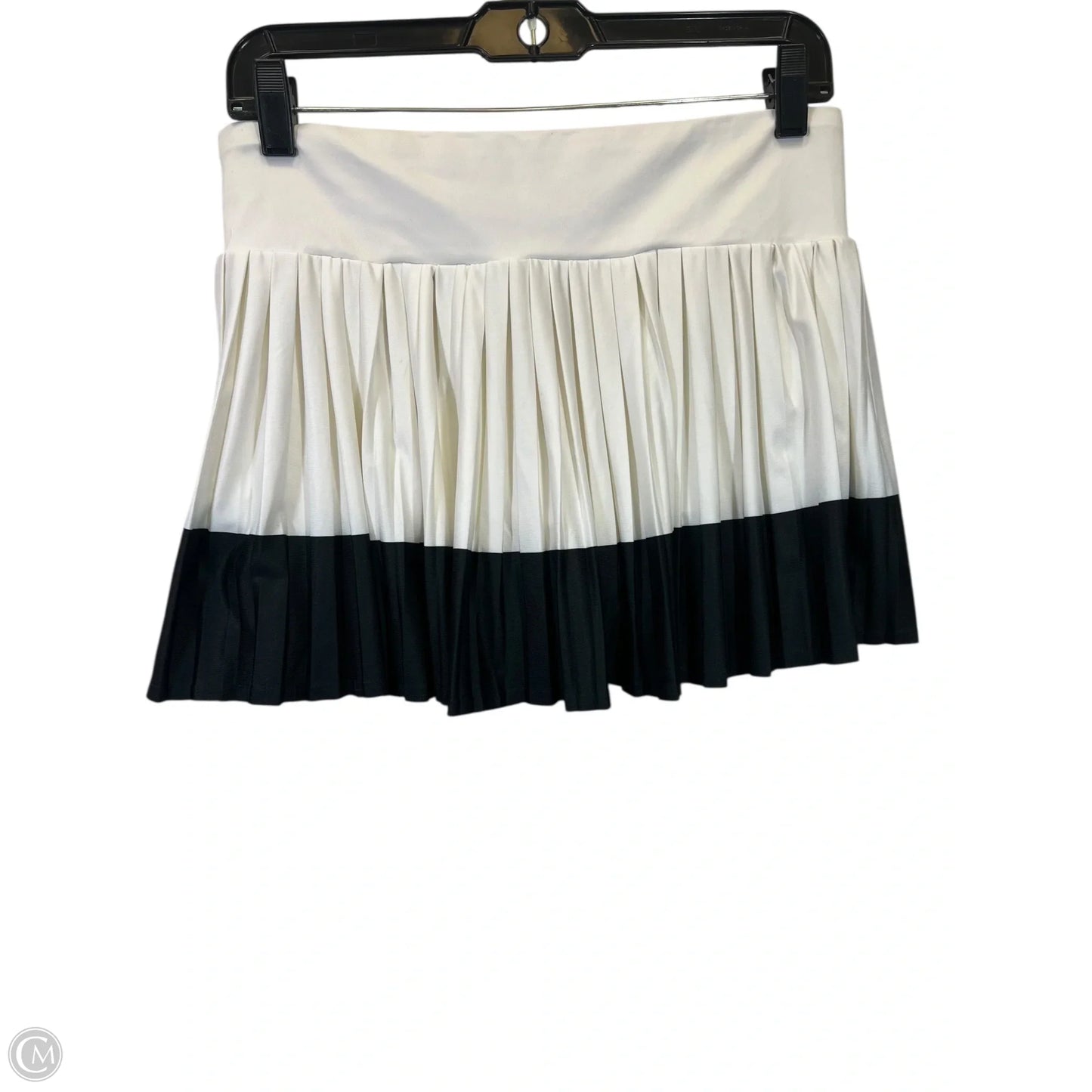 Athletic Skort By Stella Mccartney In Black & White, Size: M