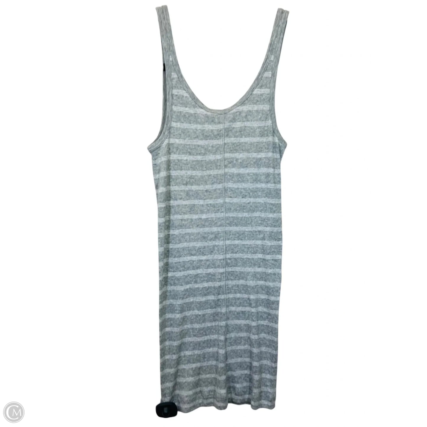Designer Tank Top By Vince In Grey, Size: M