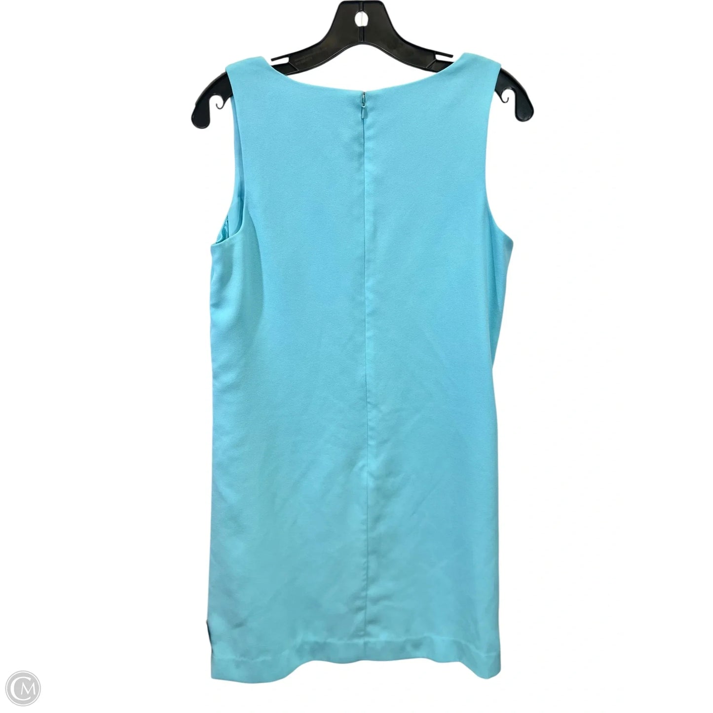 Dress Casual Midi By Lilly Pulitzer In Blue & Gold, Size: 4