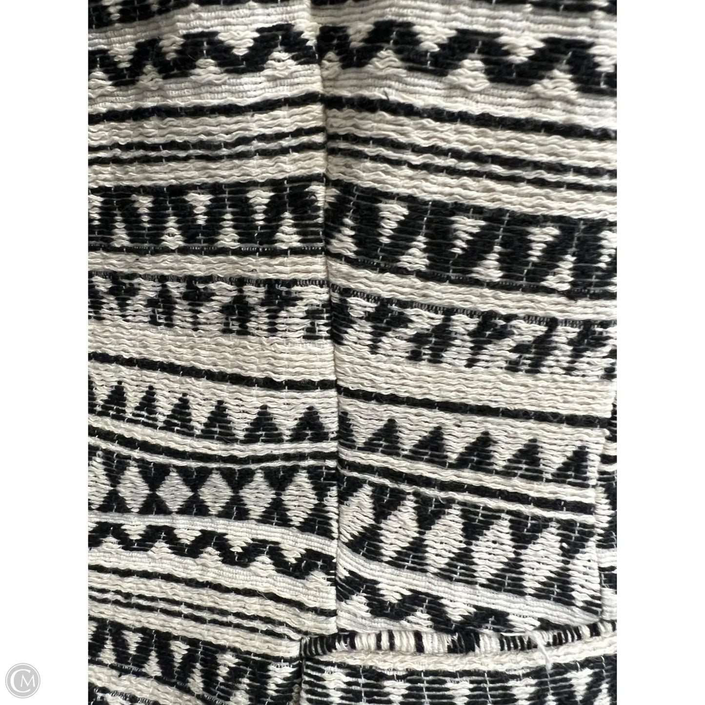 Blazer By Banana Republic In Black & Cream, Size: Sp