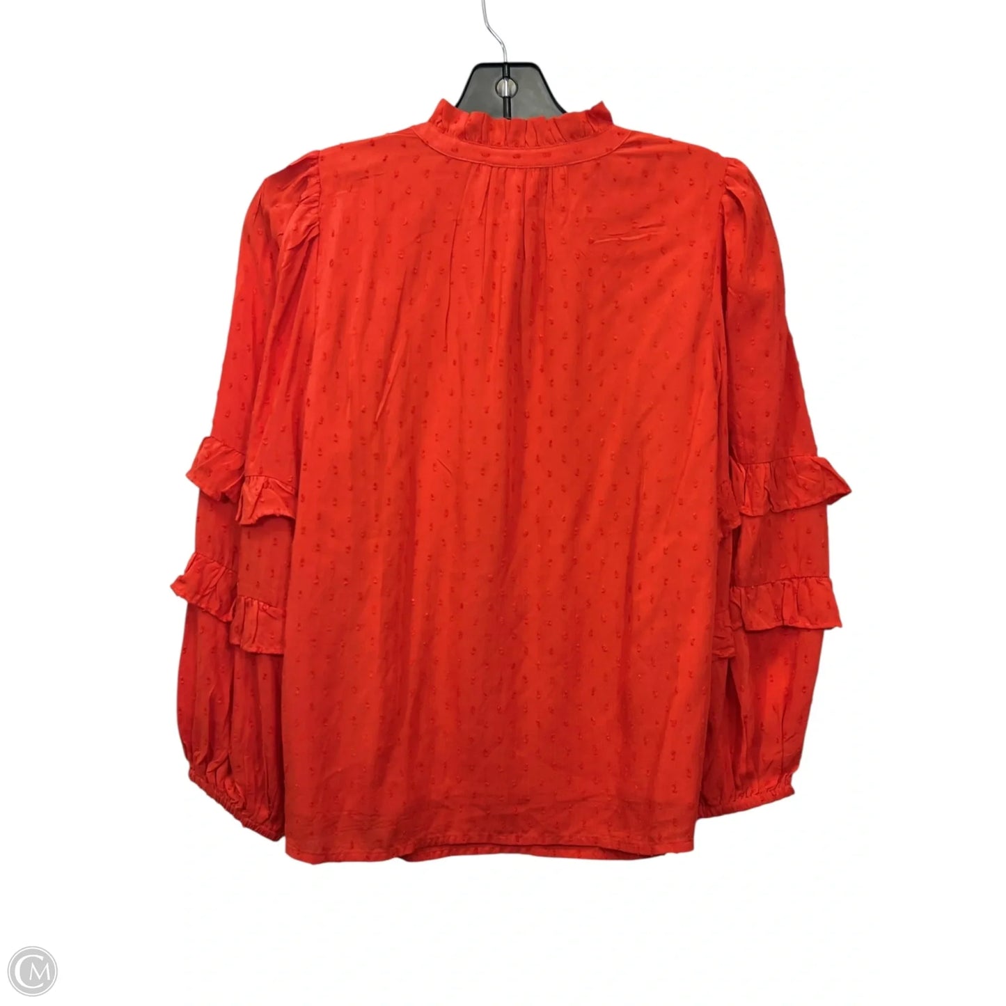 Top Long Sleeve By Loft In Orange, Size: Xsp