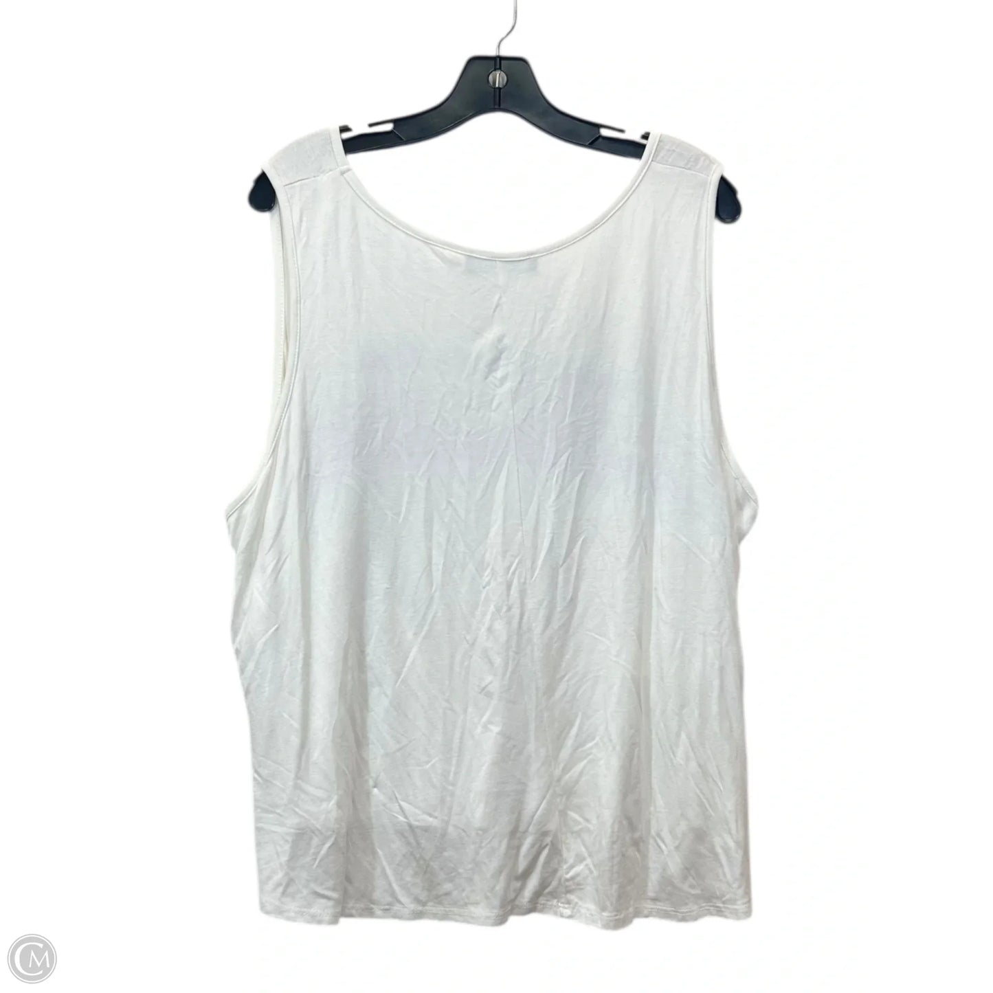 Tank Top By Fashion To Figure In White, Size: 3x