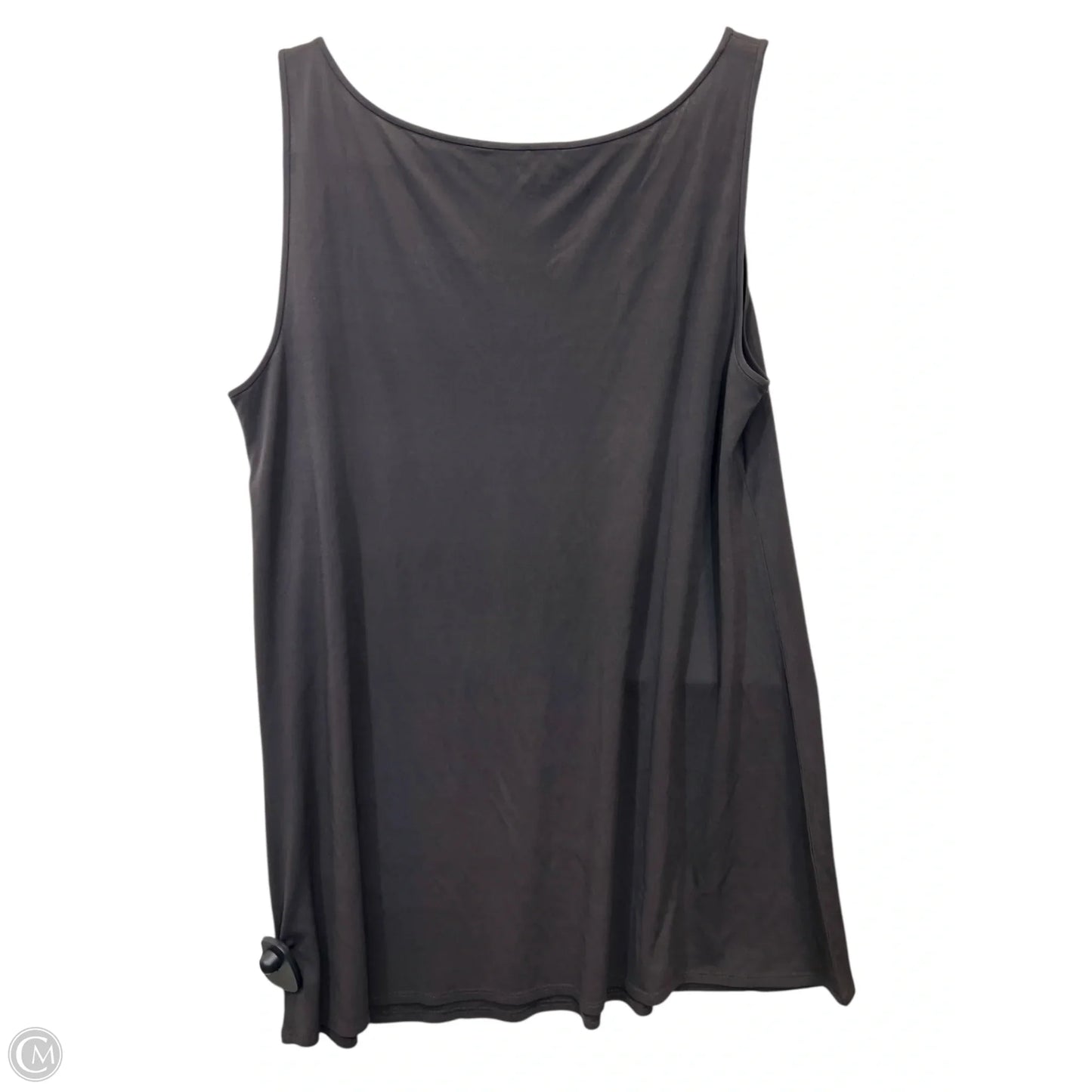 Tank Top Designer By Eileen Fisher In Brown, Size: M