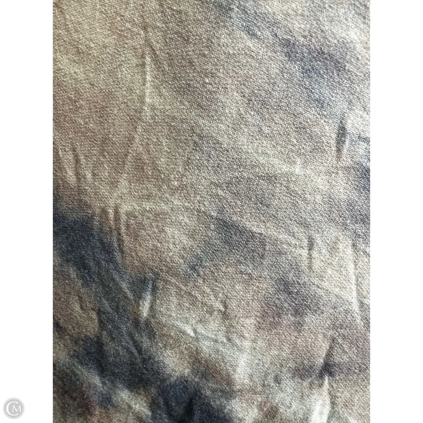 Poncho By River Sky In Tie Dye Print, Size: M