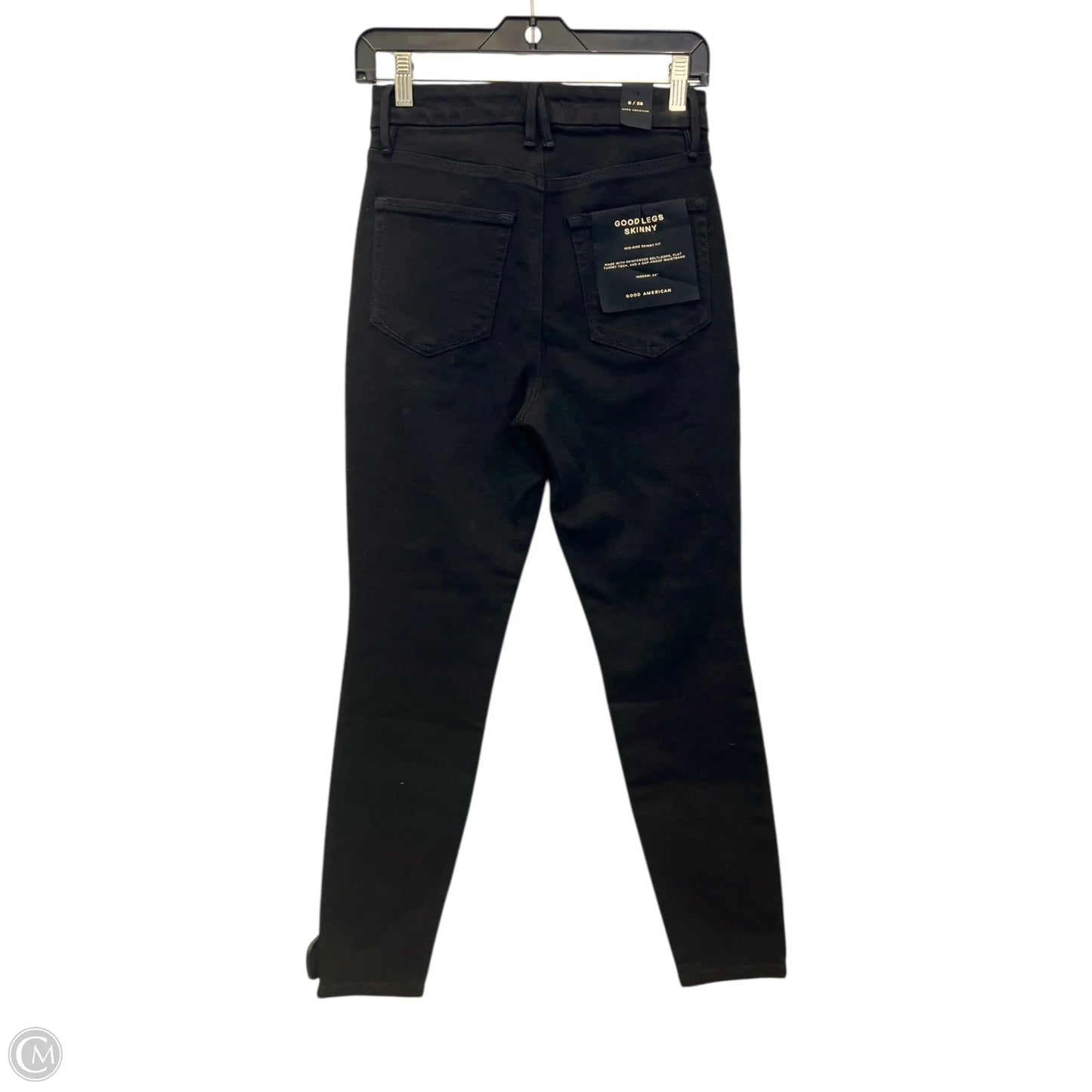 Jeans Designer By Good American In Black, Size: 6