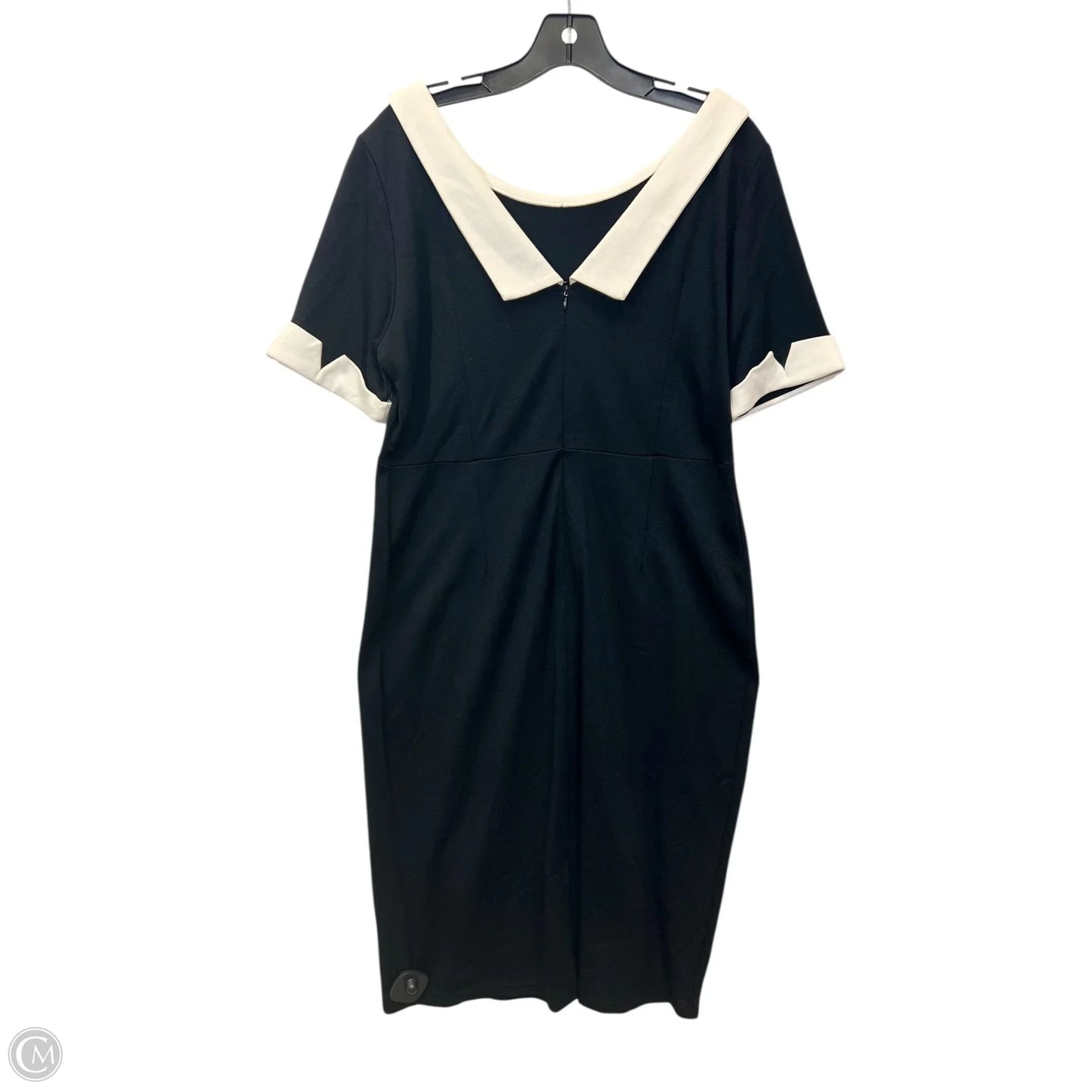 Dress Casual Maxi By Clothes Mentor In Black & White, Size: Xxl