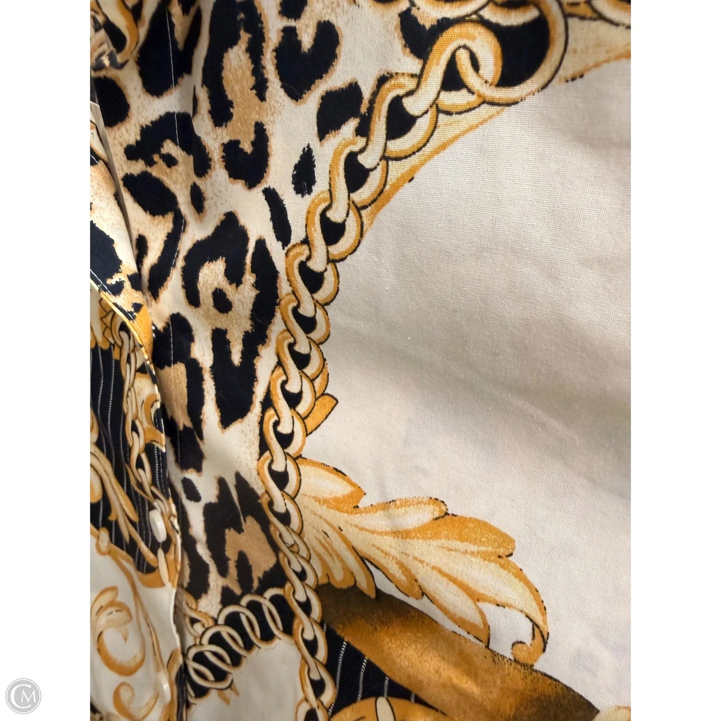 Top Long Sleeve By Chicos In Animal Print, Size: Xl