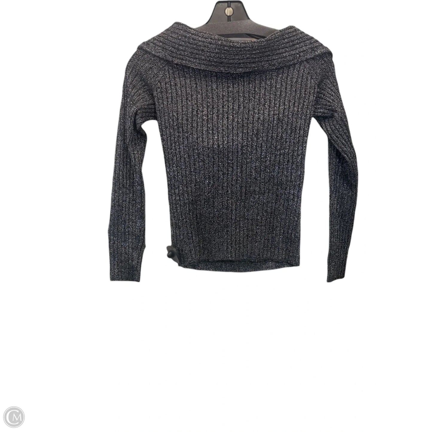 Top Long Sleeve By International Concepts In Black & Silver, Size: Xs