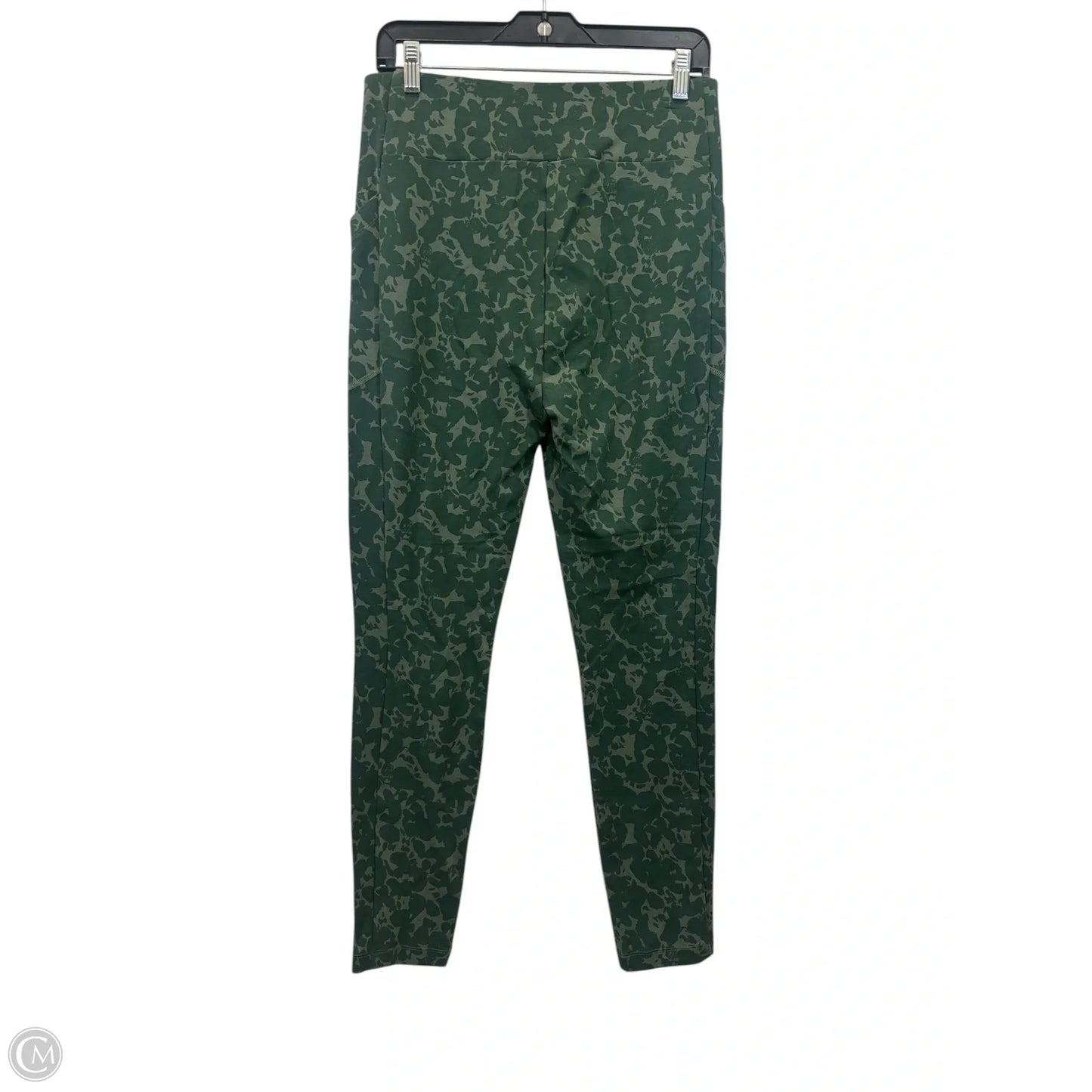Athletic Leggings By Cabi In Green, Size: M