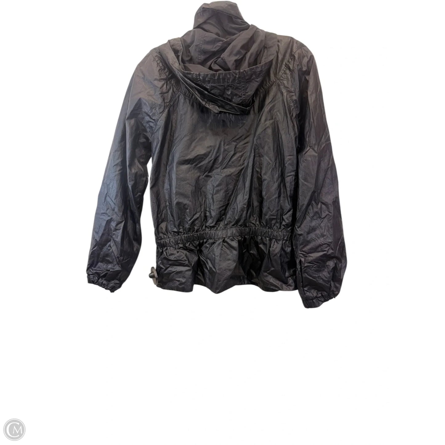 Athletic Jacket By Lululemon In Black, Size: 4