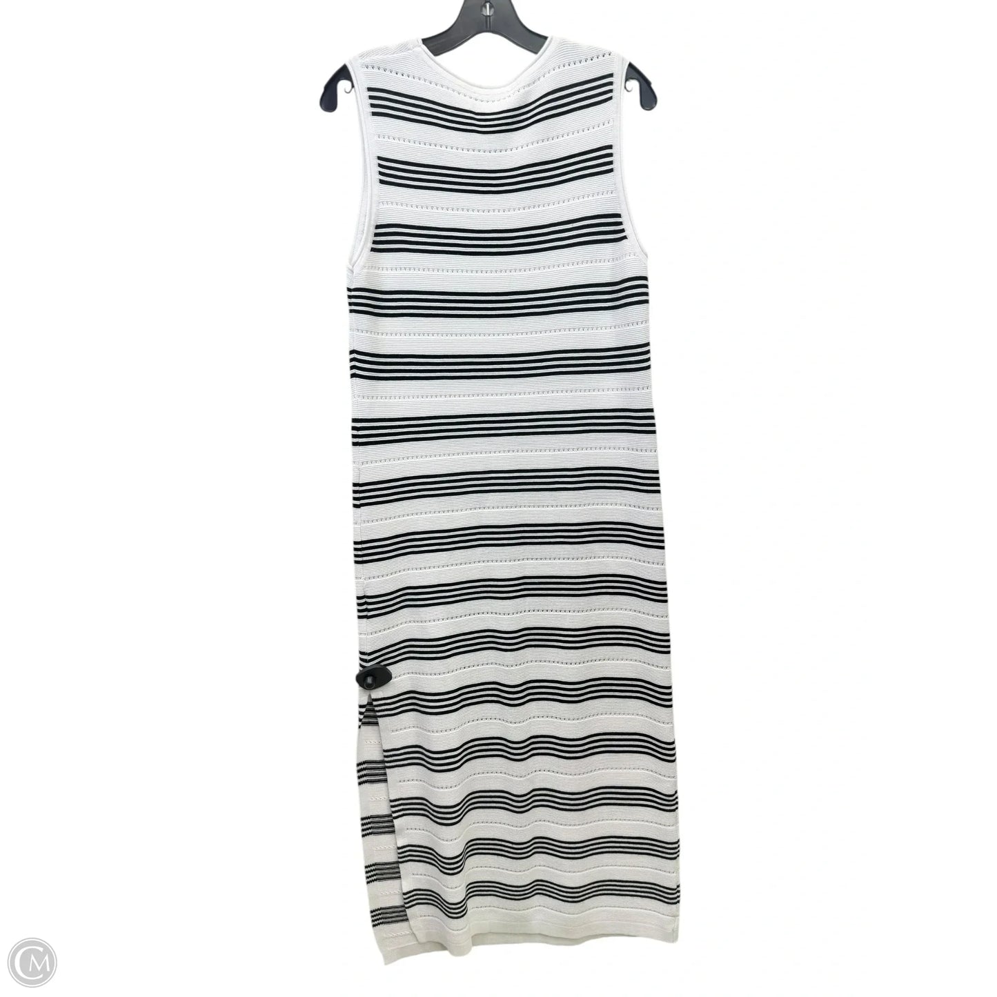 Dress Casual Maxi By Prettygarden In Black & White, Size: M