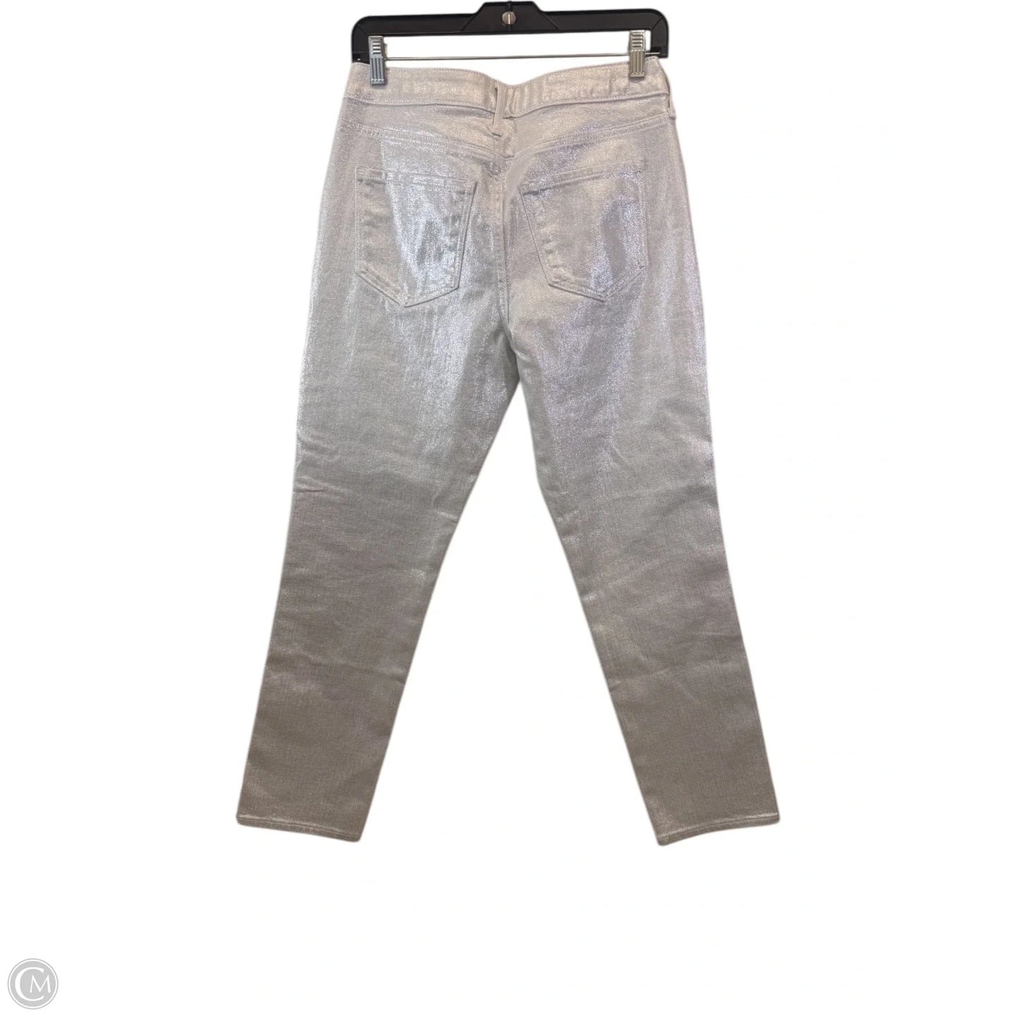 Jeans Skinny By Old Navy In Silver, Size: 4p