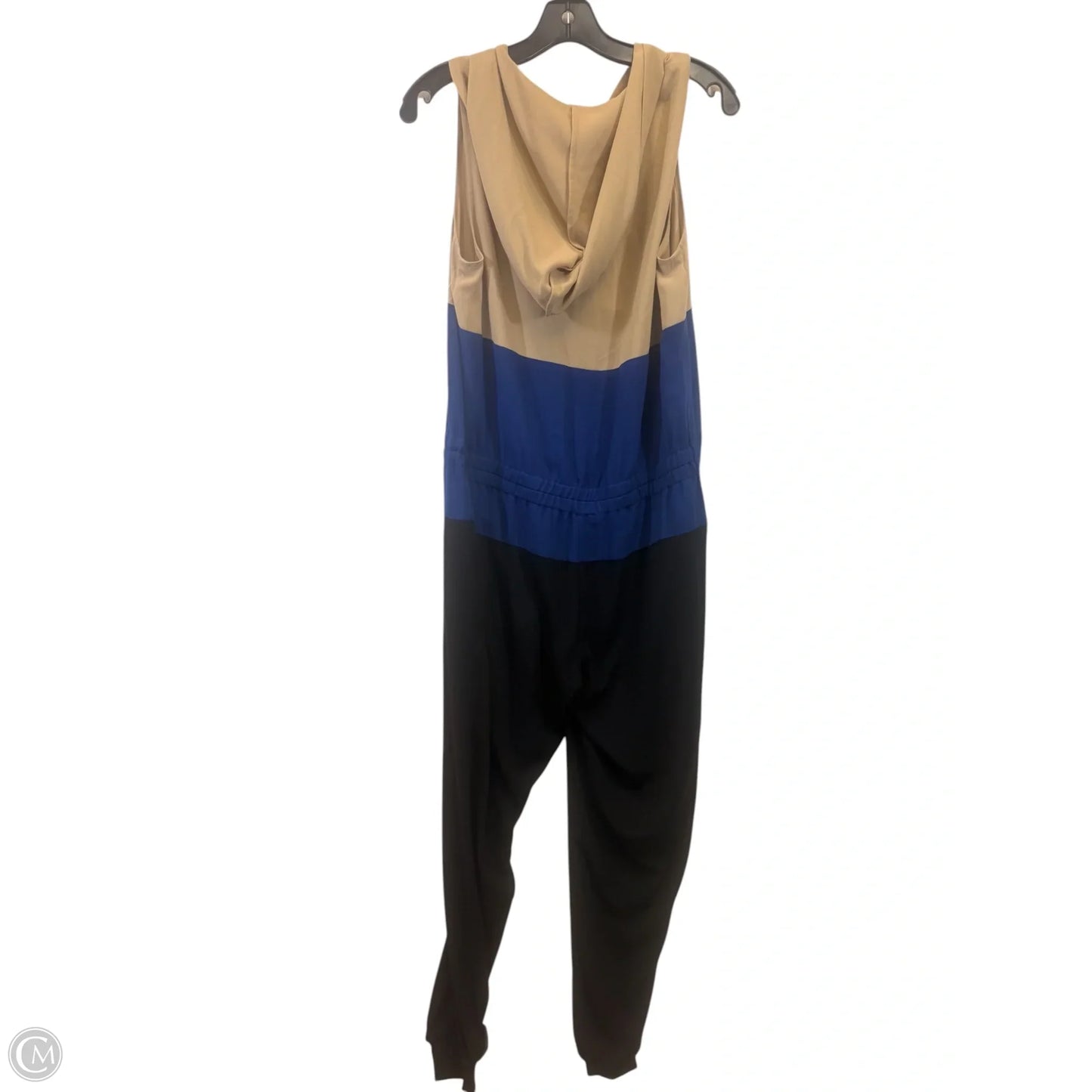 Jumpsuit By Rachel Roy In Blue & Tan, Size: L