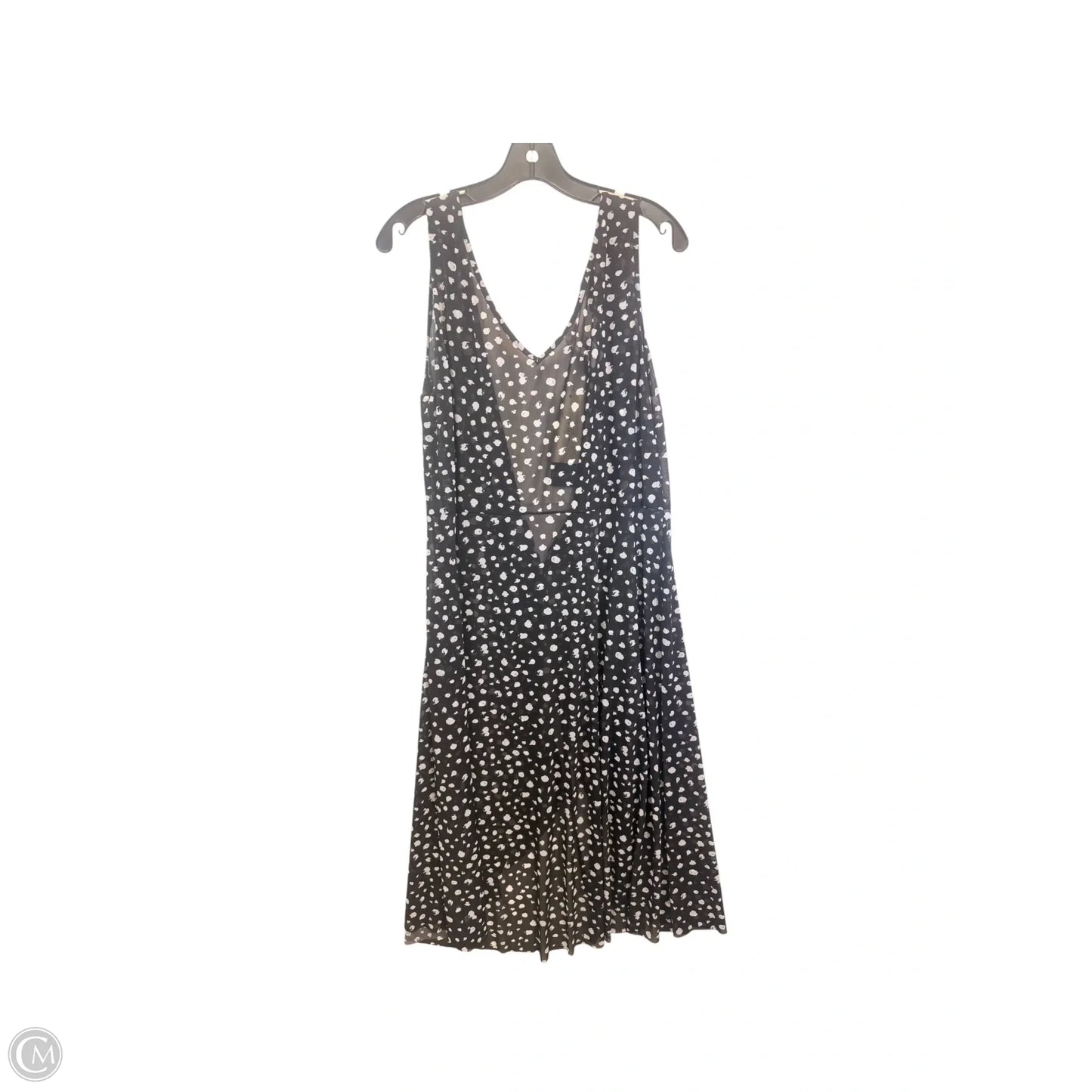 Swimwear Cover-up By Gottex In Black & White, Size: L