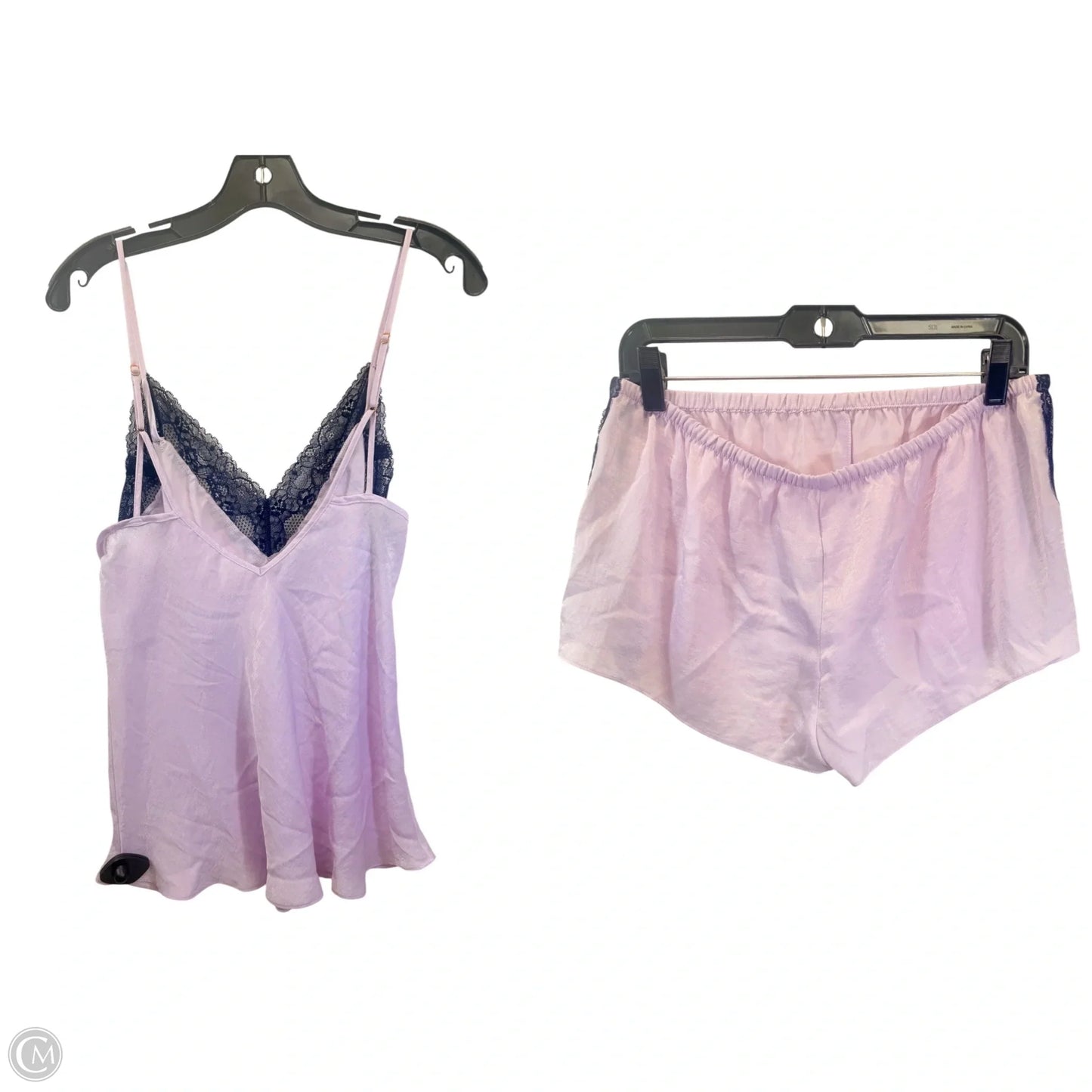 Pajamas 2pc By Linea Donatella In Purple, Size: L