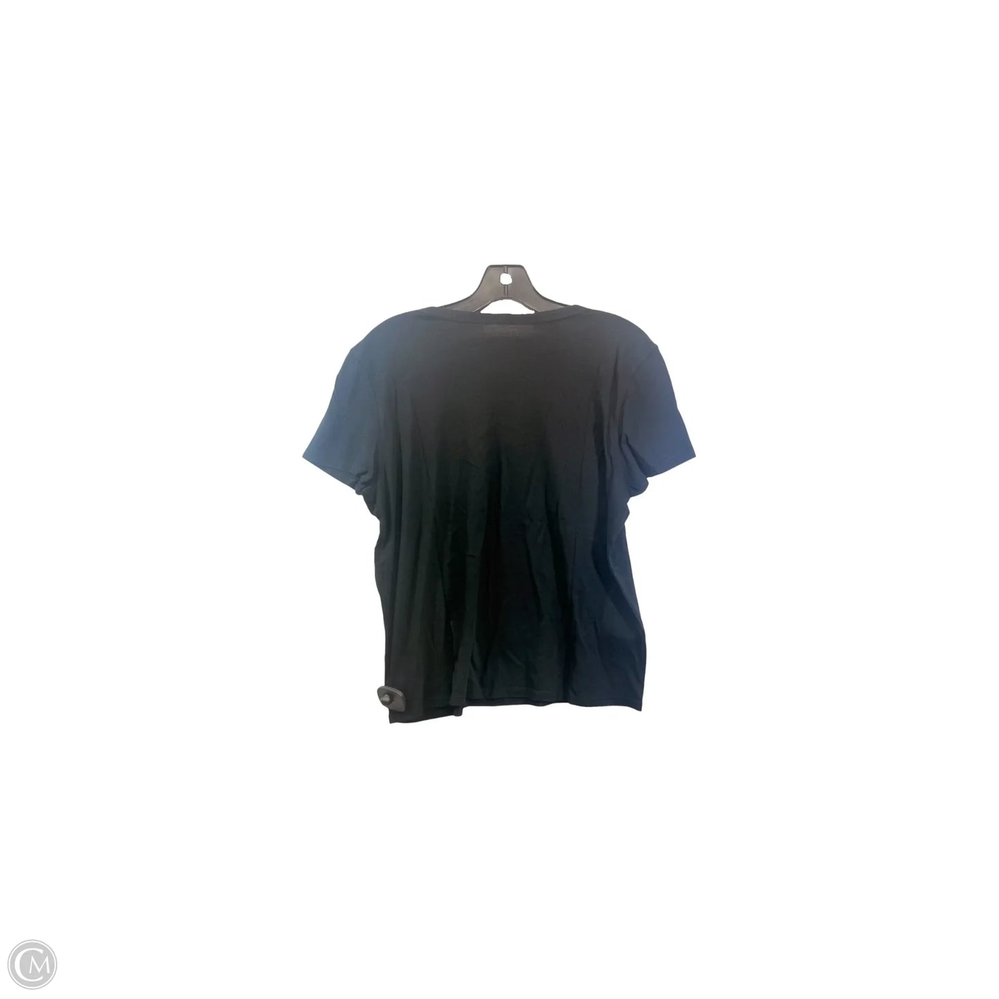 Top Short Sleeve Basic By American Eagle In Black, Size: L