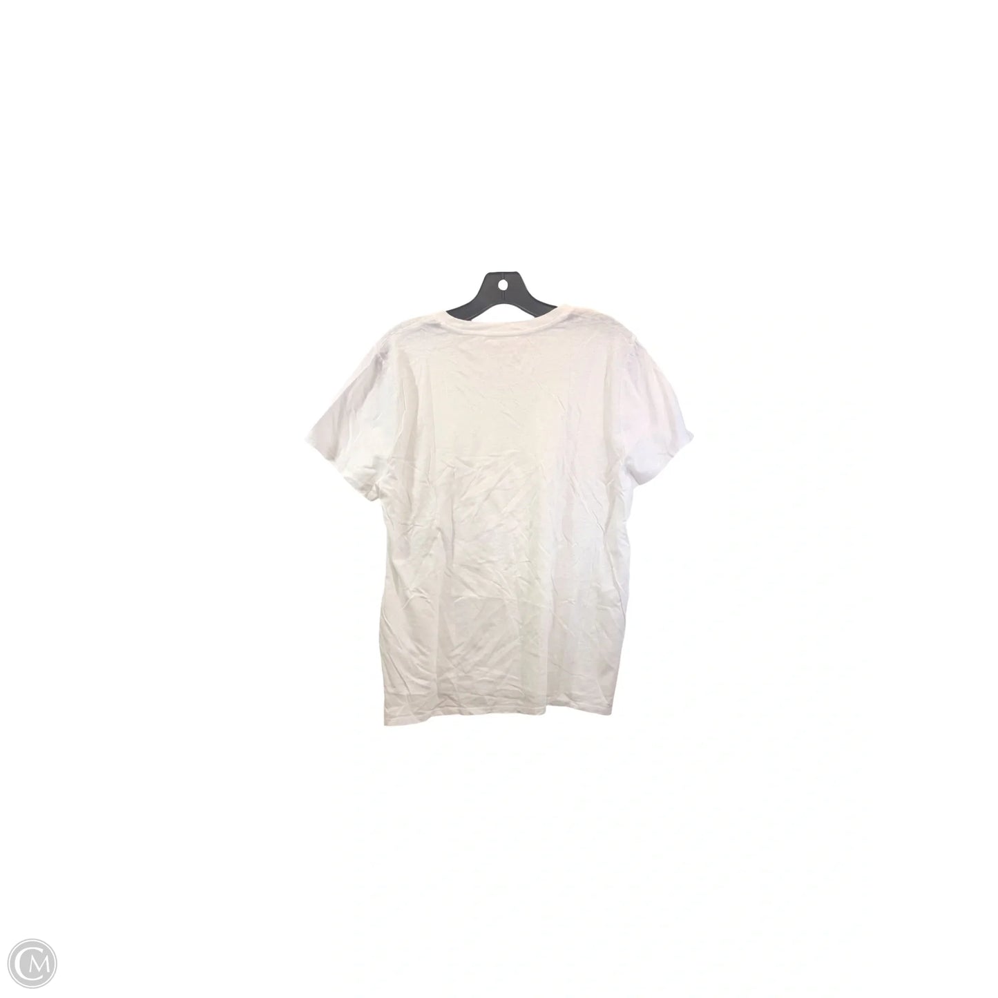 Top Short Sleeve Basic By Lucky Brand In White, Size: Xl