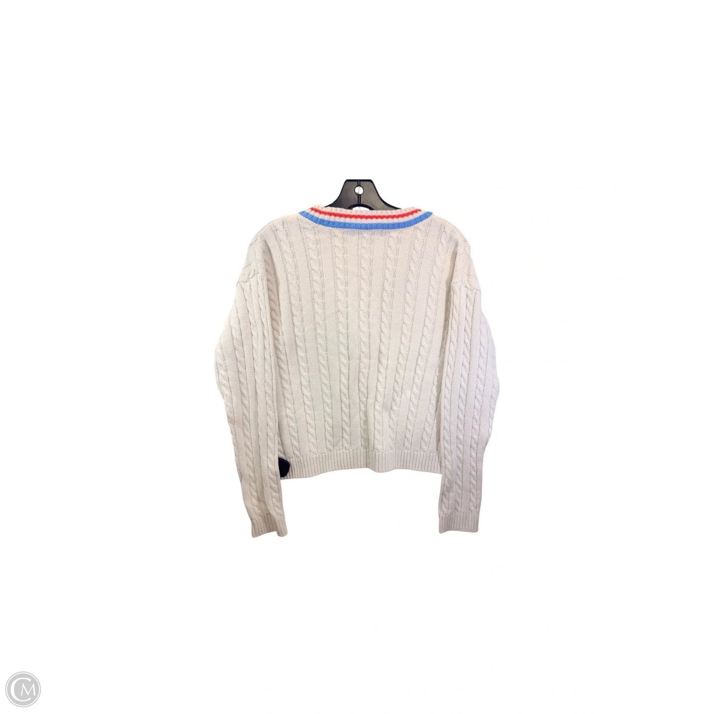 Cardigan By Prince In Blue & Red, Size: S