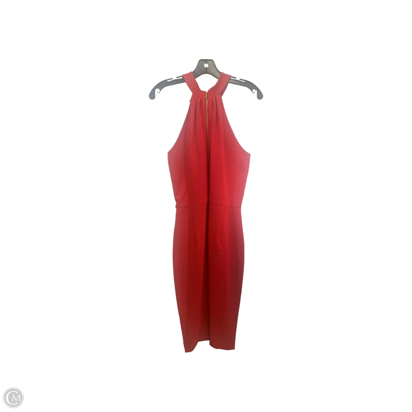 Dress Casual Midi By Taylor In Red, Size: L